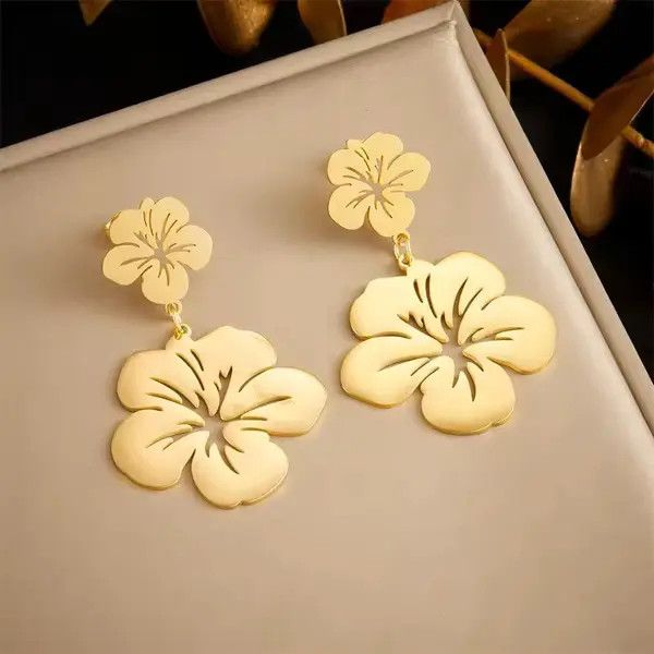 Jewelry Arisawa x Konno Five-petaled Flowers Earring Size ONE SIZE - 6 Thumbnail