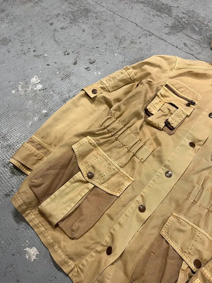 Dolce & Gabbana AW2003 Dolce & Gabbana Multi Pocket Cargo Beige Jacket Size US S / EU 44-46 / 1 - 5 Thumbnail