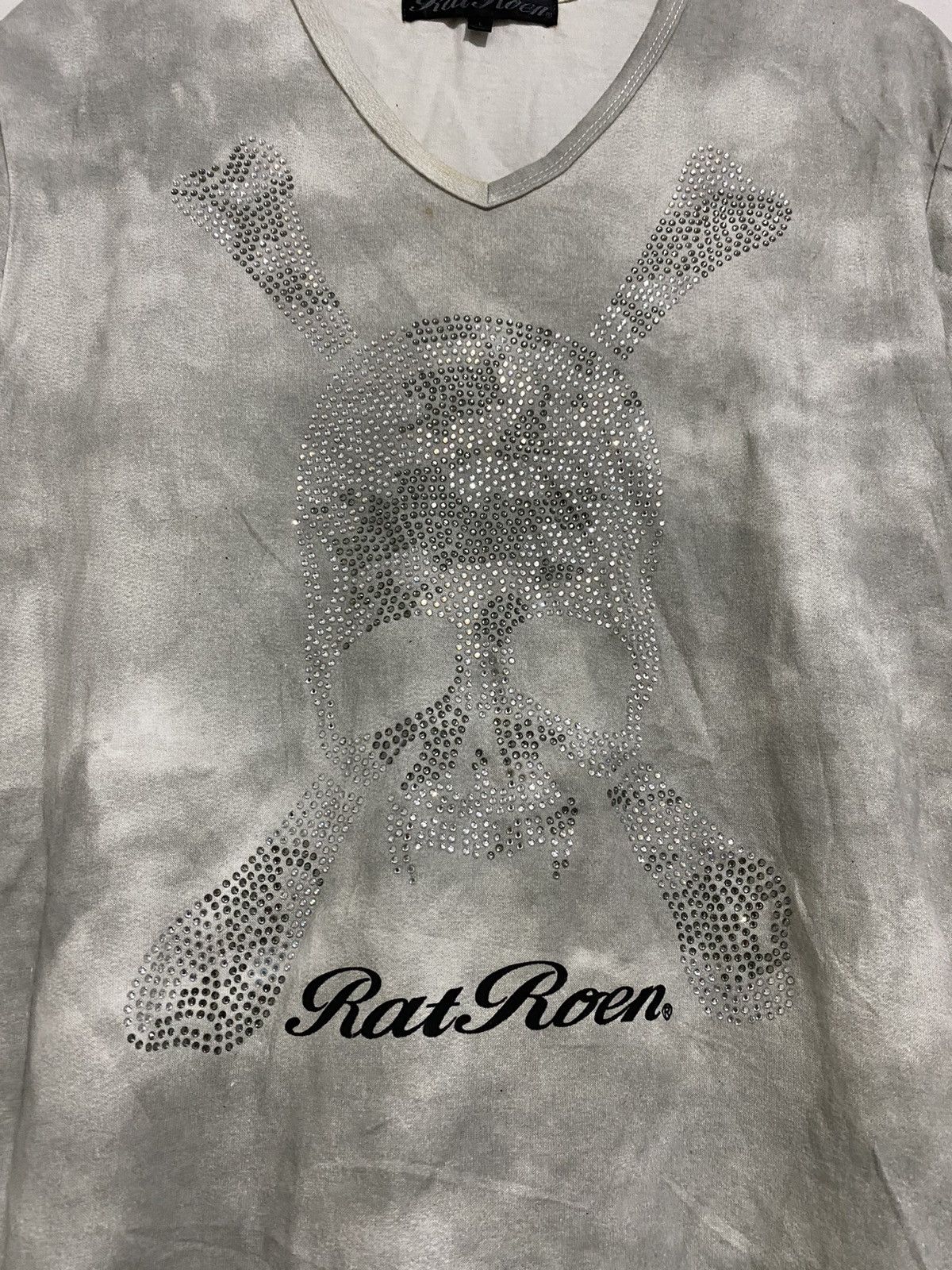 If Six Was Nine 💸BINDINGOFFERJapanese Rat Roen Skull Logos Studed Archived Size US L / EU 52-54 / 3 - 2 Thumbnail