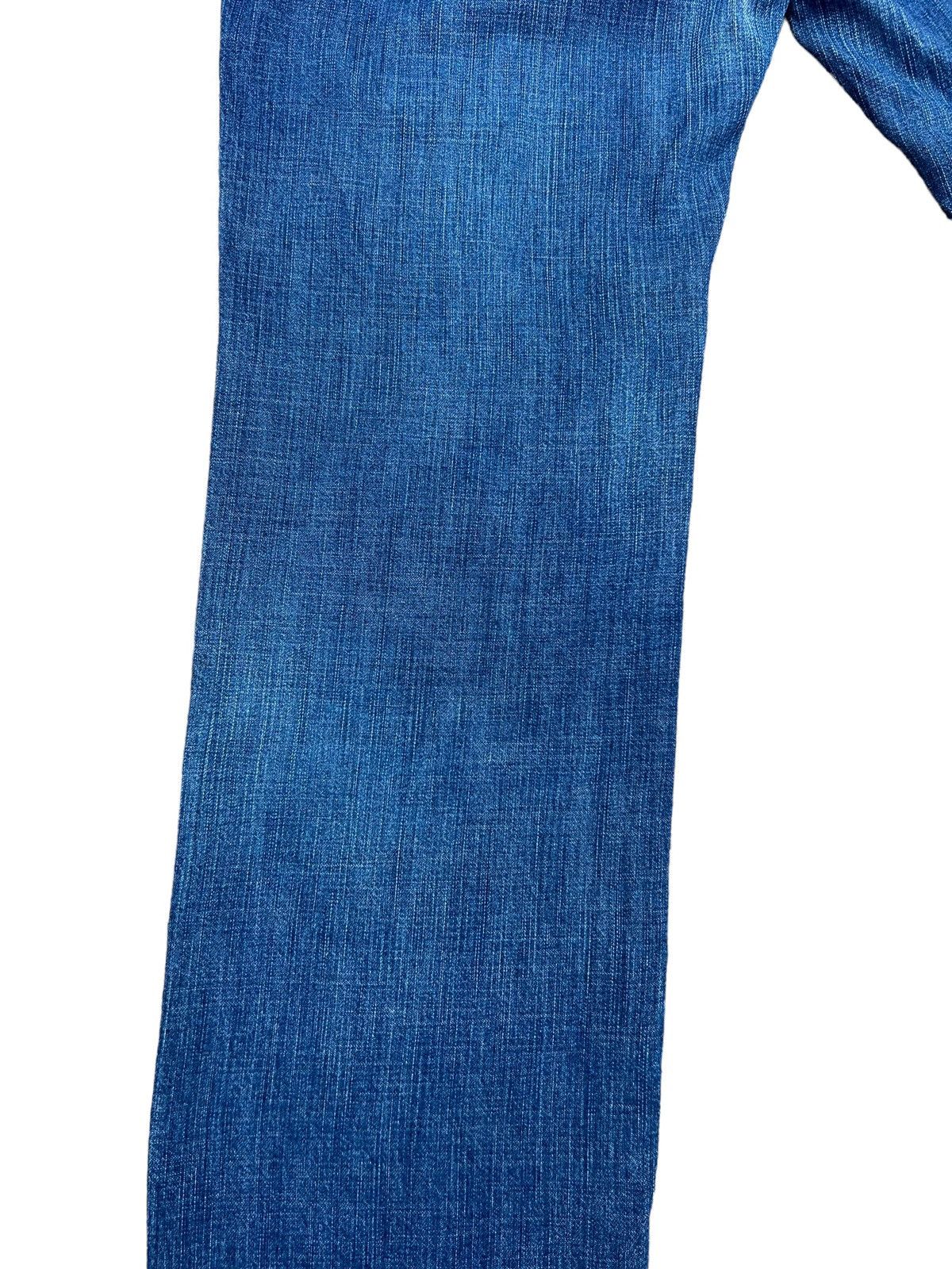 Comme des Garcons Homme Vintage CDGH Distress Fade Blue Denim Military Work Pant Size US 29 - 14 Thumbnail
