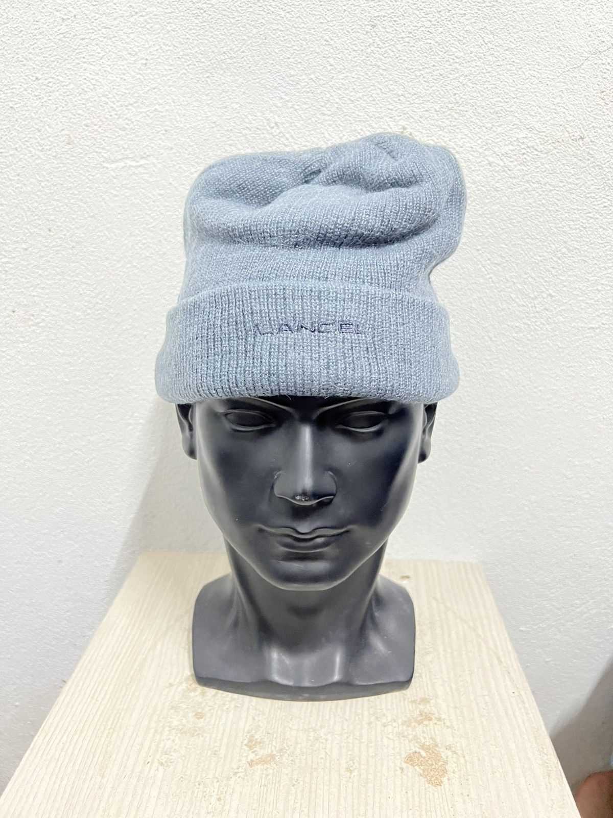 Lancel Vintage Lancel Spell Out Beanie Hat Size ONE SIZE - 2 Thumbnail