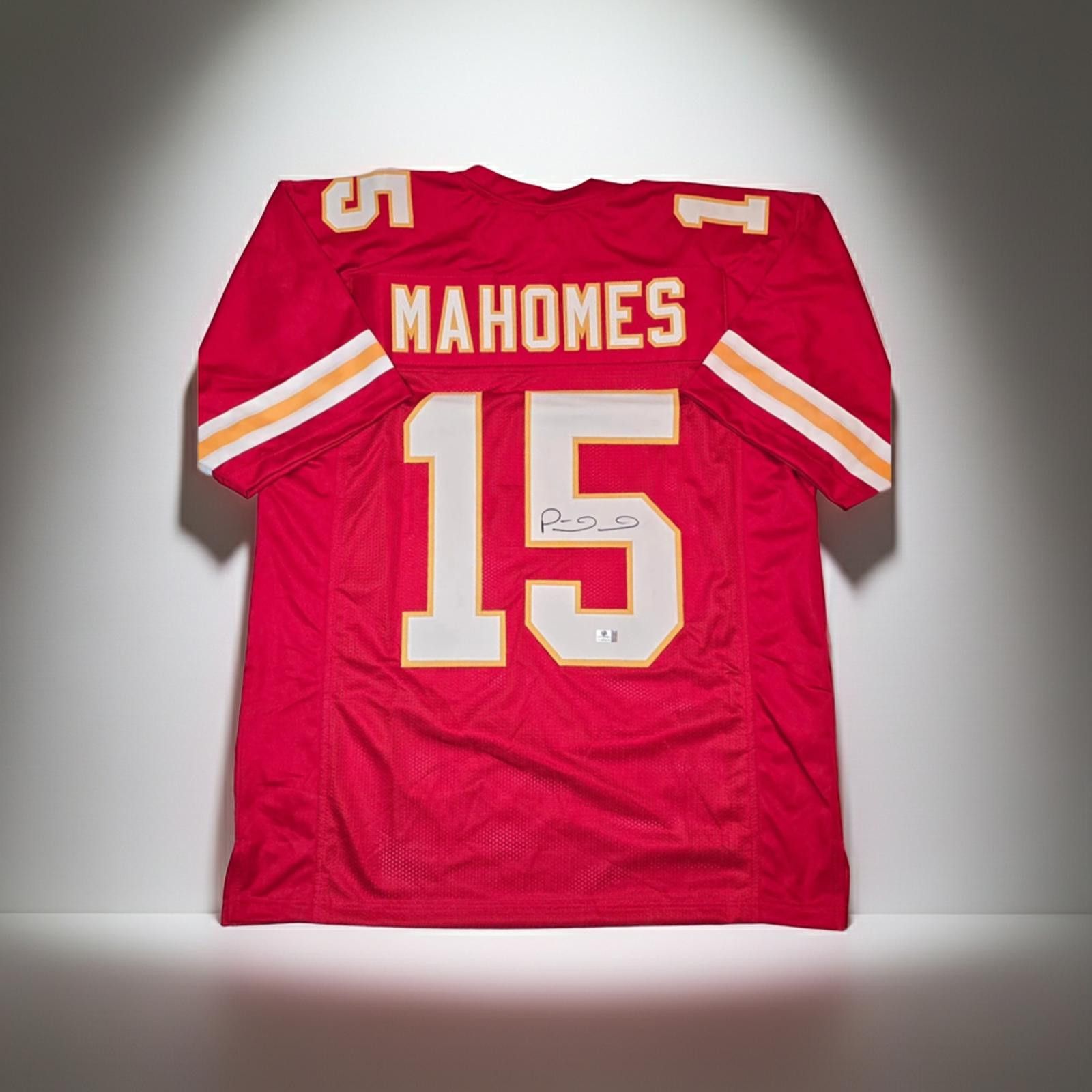 Other Patrick Mahomes Chiefs Signed Football Jersey coa (XL) Size ONE SIZE - 1 Thumbnail