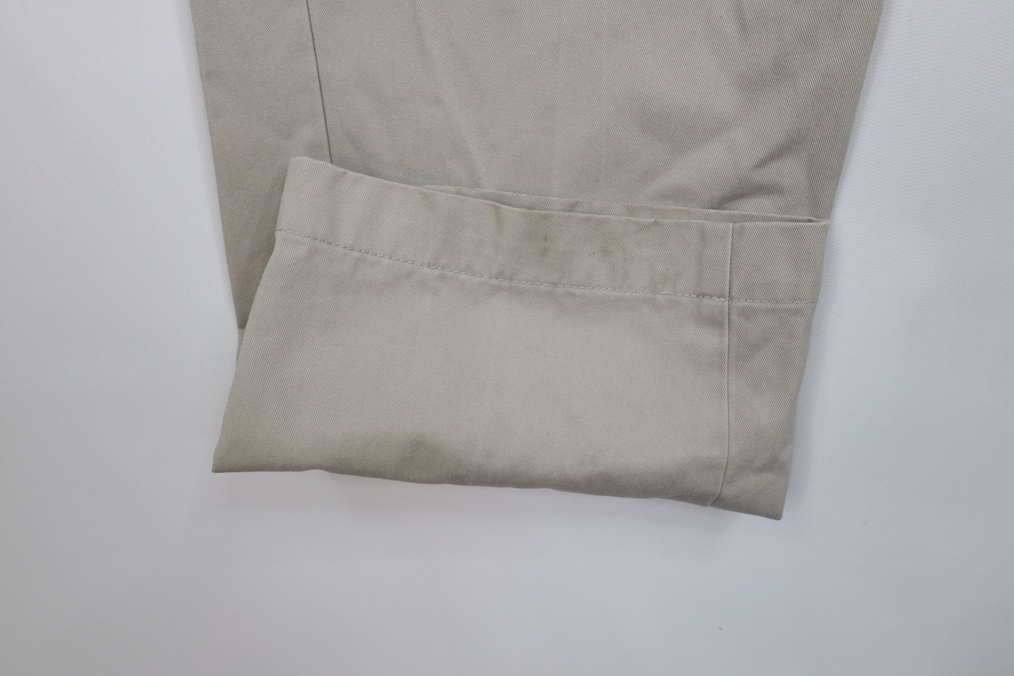 Vintage Vintage 90s Streetwear Wide Leg Chino Pants Khaki Beige Size US 32 / EU 48 - 7 Thumbnail