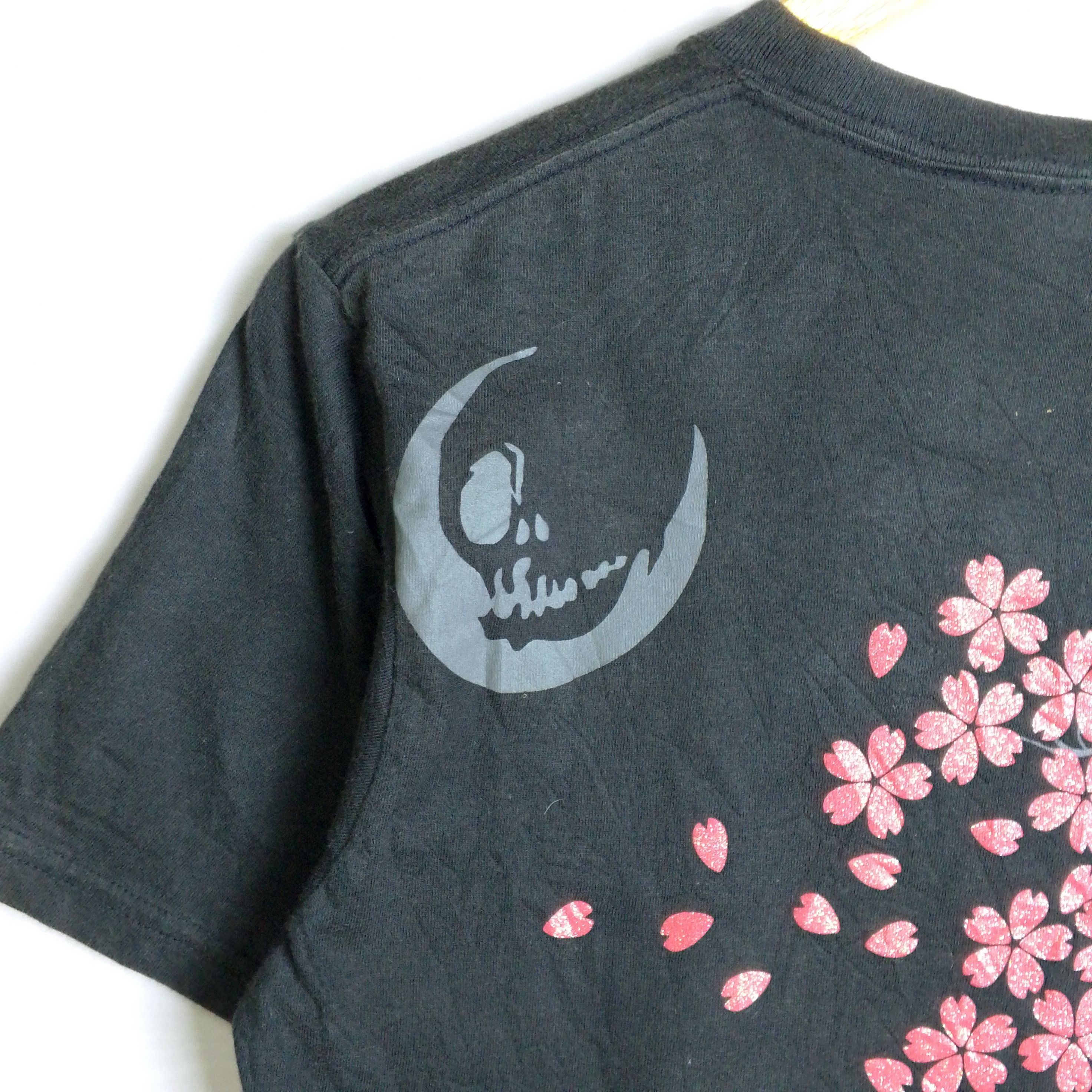 Japanese Brand Washaraku Japanese Souvenir Sakura Washaraku Skull Tee Size US S / EU 44-46 / 1 - 6 Thumbnail