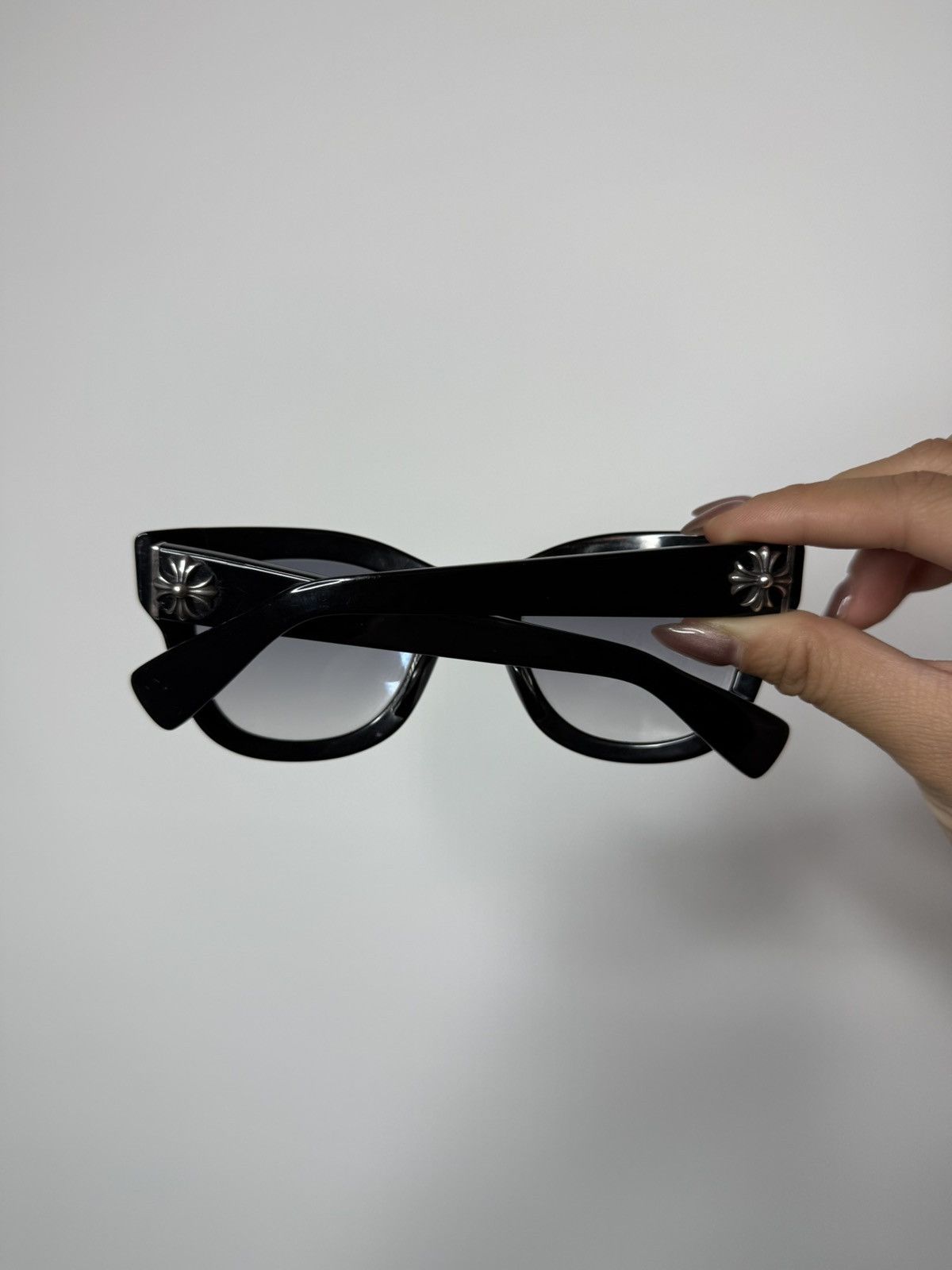 Chrome Hearts CHROME HEARTS TEAR DROP JONNY II SUNGLASSES Size ONE SIZE - 11 Thumbnail