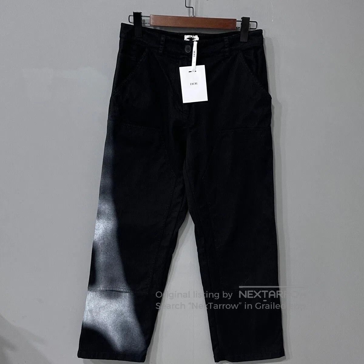Dior Dior Black Cargo Pants Size 40. Size US 40 / EU 56 - 1 Thumbnail