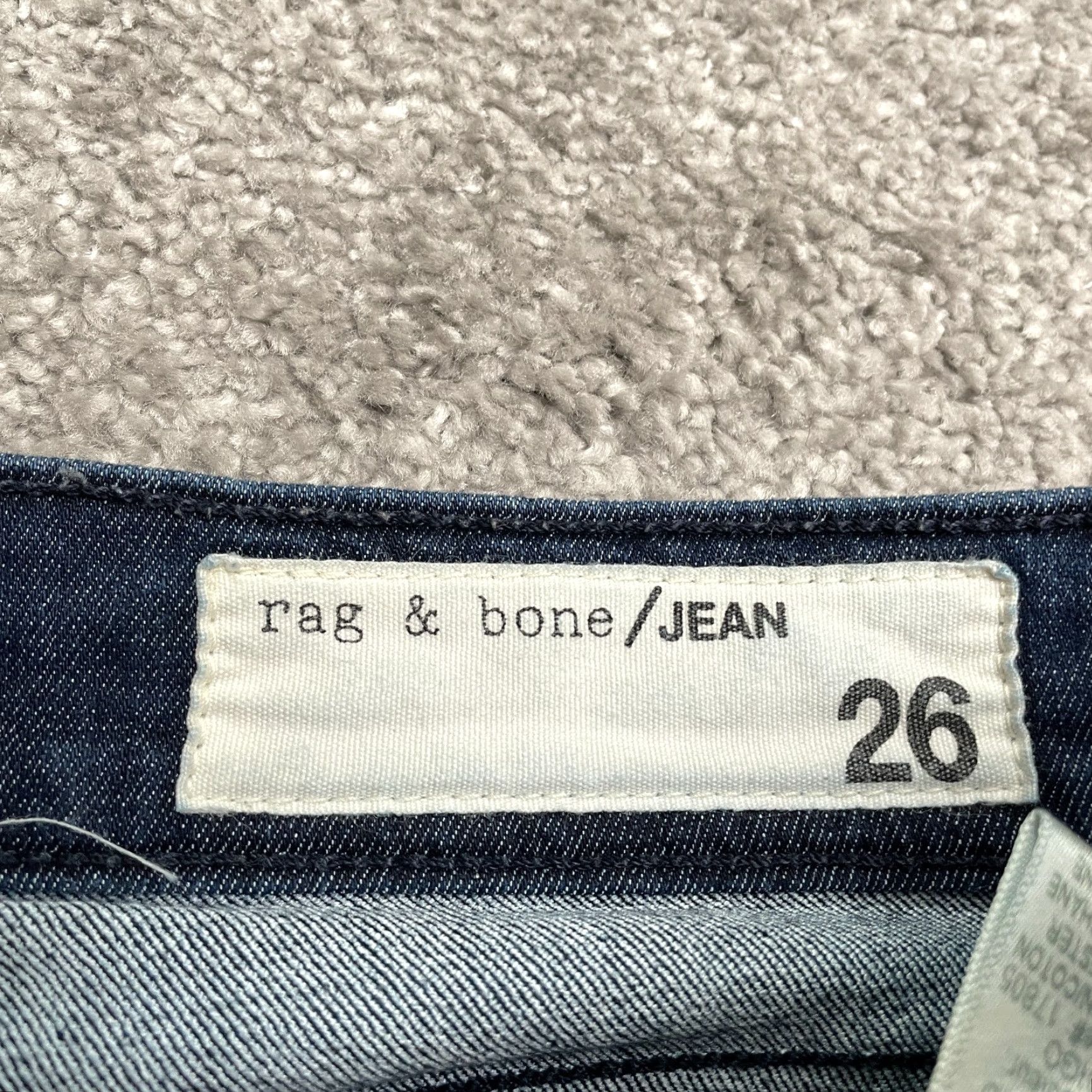 Rag & Bone VINTAGE Rag & Bone Women's Skinny Jeans 26 Blue High Rise Stretch Denim Casual 90s Size 26" / US 2 / IT 38 - 7 Thumbnail