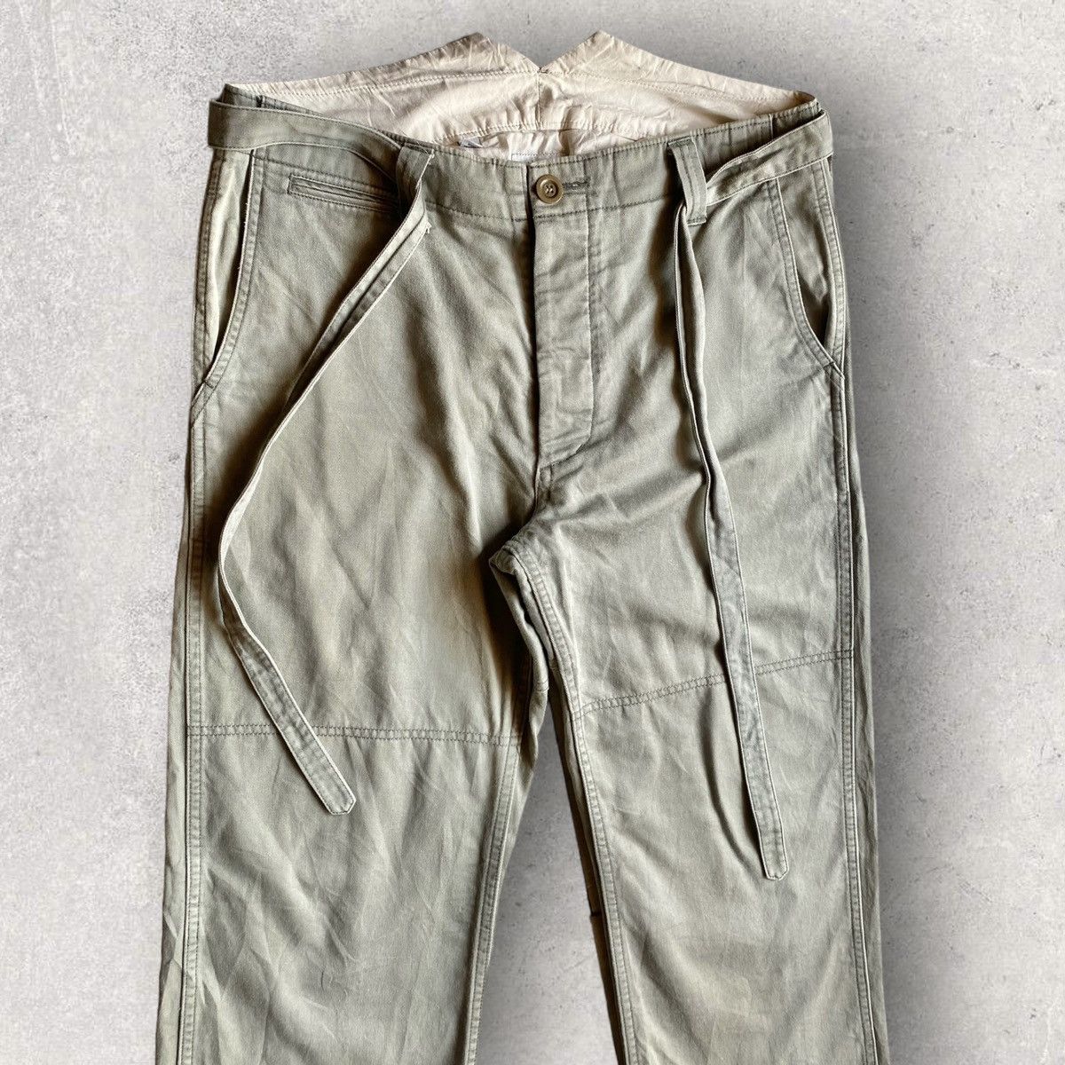 image of Visvim Aw12 Infantry Military Pants in Kaki, Men's (Size 32)
