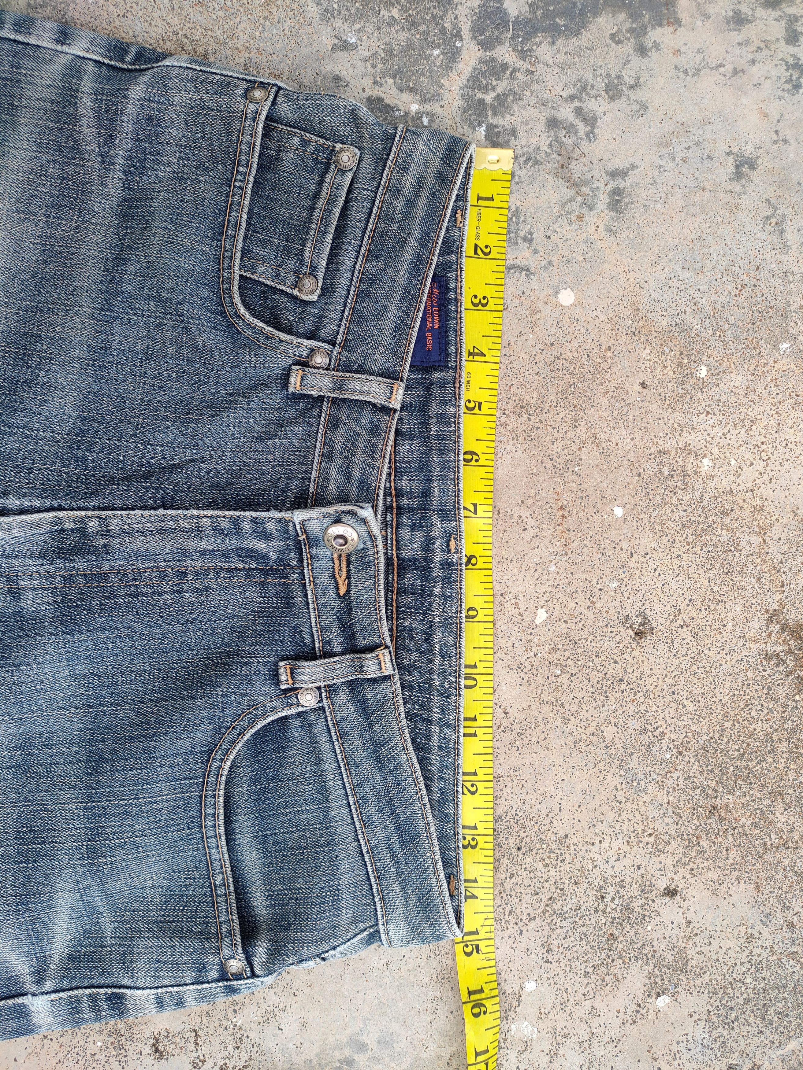 Edwin × Jean × Vintage VINTAGE MISS EDWIN WOMEN BOOTCUT FADED JEANS DENIM PANTS Size US 29 - 8 Thumbnail