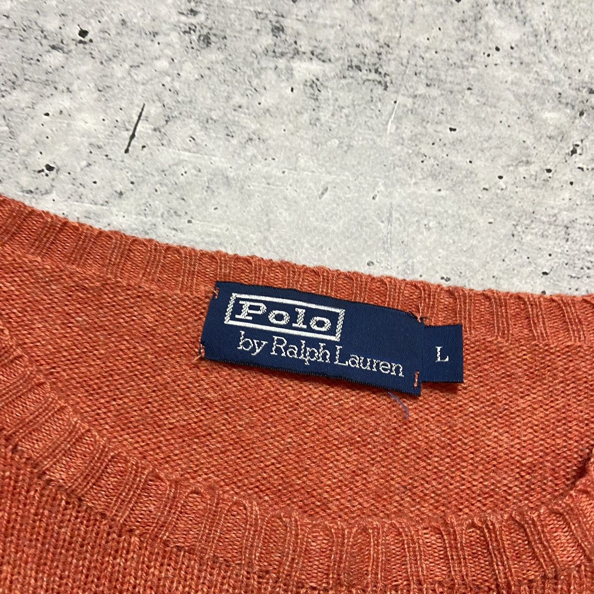 Japanese Brand × Polo Ralph Lauren × Vintage 📌 Vintage Polo Ralph Lauren Carrot Wool Sweater Size US L / EU 52-54 / 3 - 8 Thumbnail