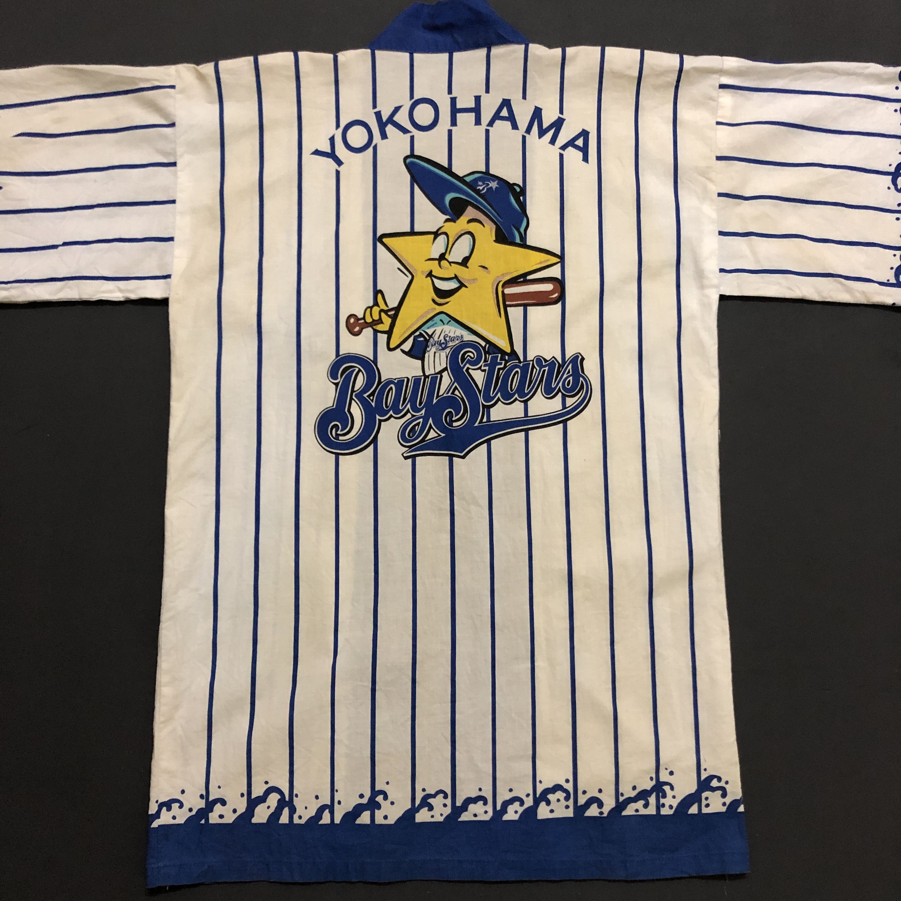 MLB YOKOHAMA RAY STARS Stripe Kimono #2050-22 Size US L / EU 52-54 / 3 - 3 Thumbnail