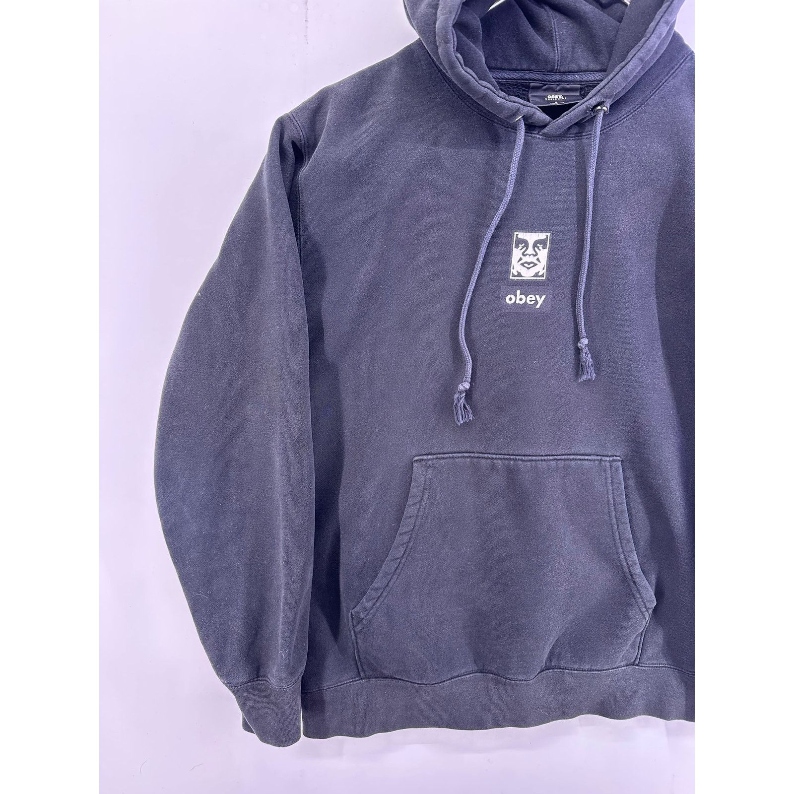 Obey OBEY Worldwide Black Hoodie White Print Size Small Size US S / EU 44-46 / 1 - 3 Thumbnail