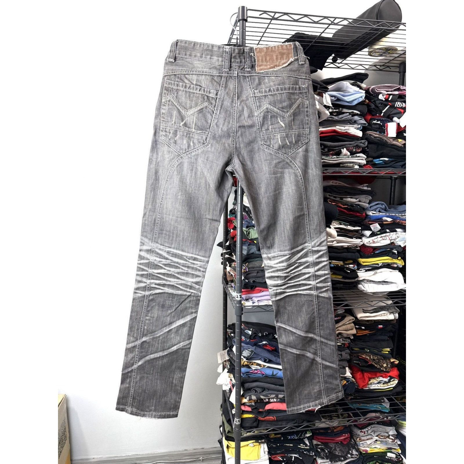 Energie Y2K Vintage Energie Wash Denim Pants Miss Sixty Size US 30 / EU 46 - 2 Thumbnail