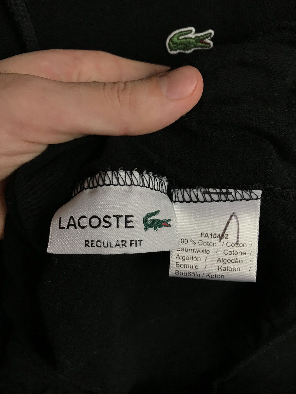 Lacoste Lacoste luxury streetwear hoodie Size US S / EU 44-46 / 1 - 4 Thumbnail