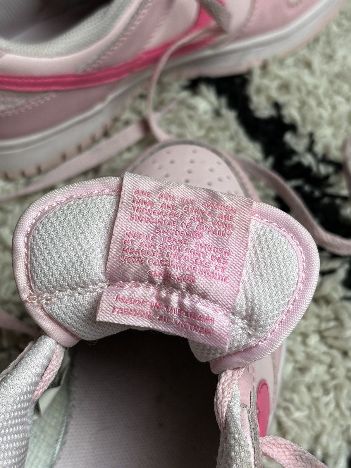 Nike Nike Dunk Triple Pink Low Sneakers Rare Size US 7.5 / IT 37.5 - 13 Thumbnail