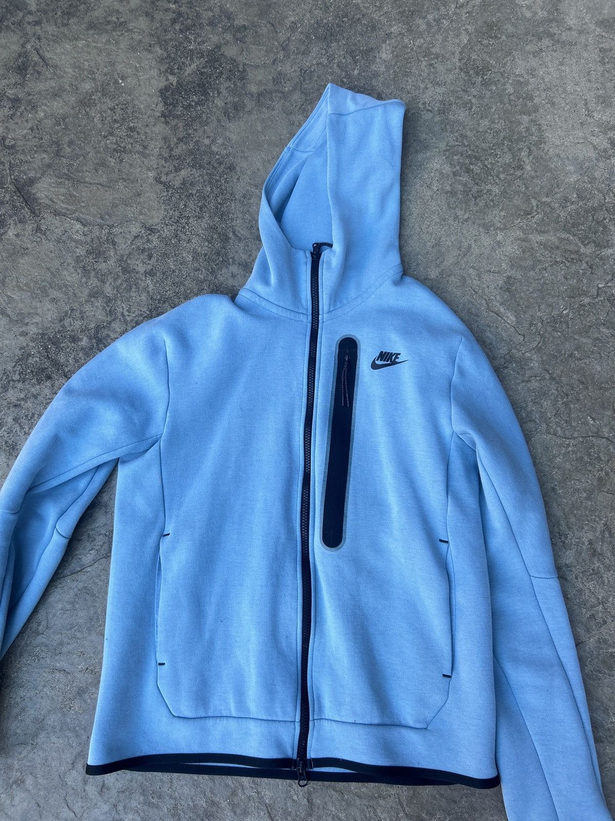Nike Light Blue Nike Tech Size US S / EU 44-46 / 1 - 1 Thumbnail