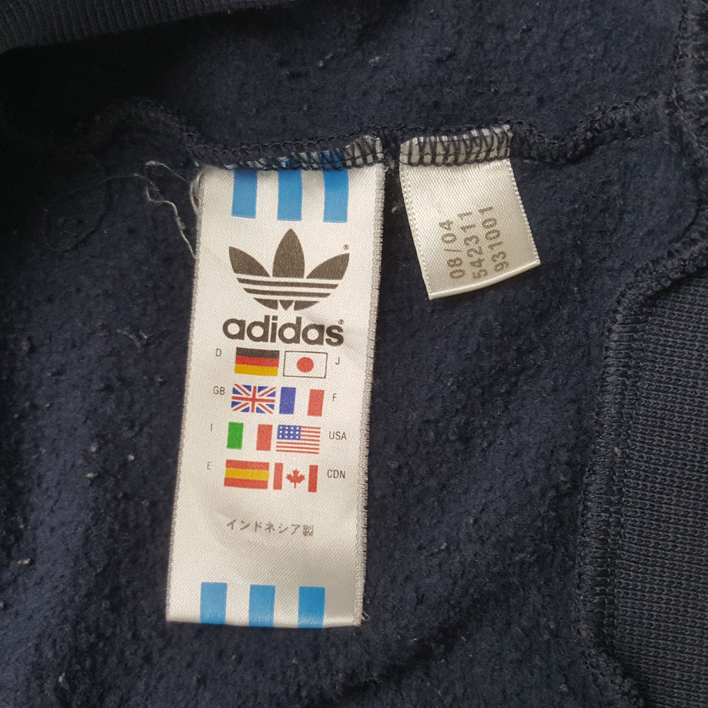 Adidas × Vintage Vintage Adidas Stripe Sweatshirt Size US M / EU 48-50 / 2 - 9 Thumbnail