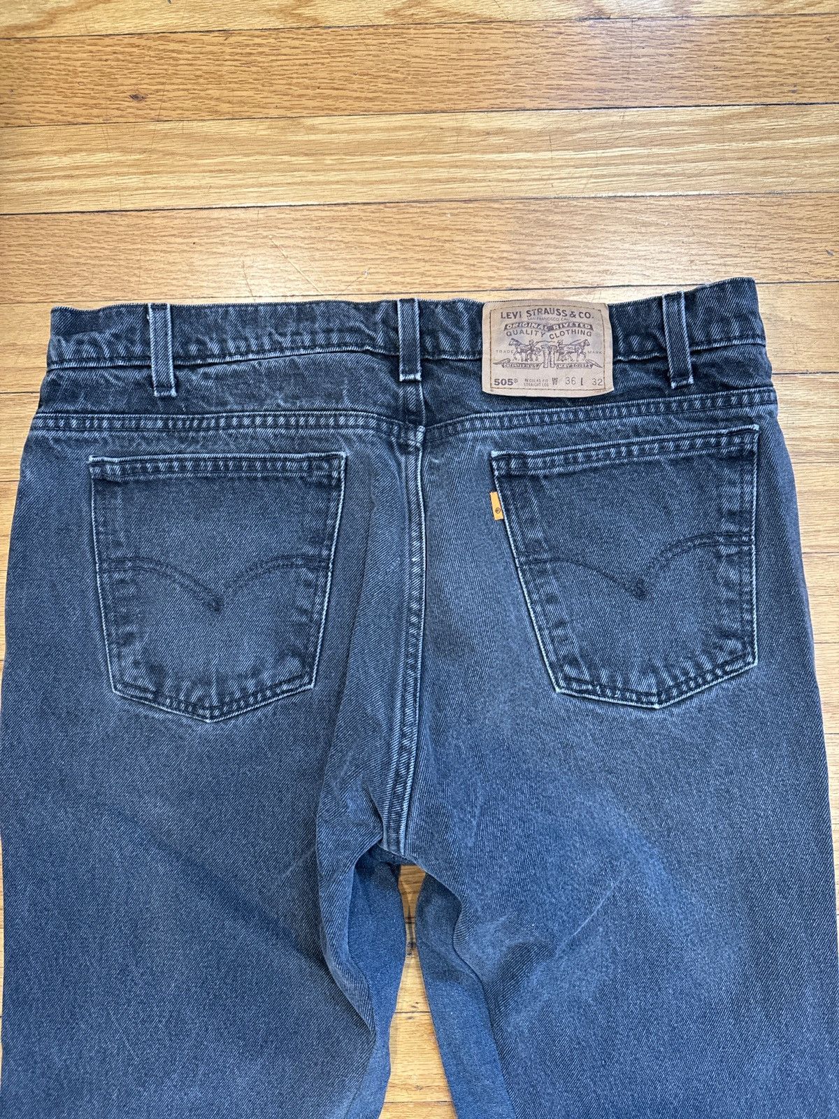 Other Custom Orange Tab Levi Gallery Dept Inspired Size US 35 - 5 Thumbnail
