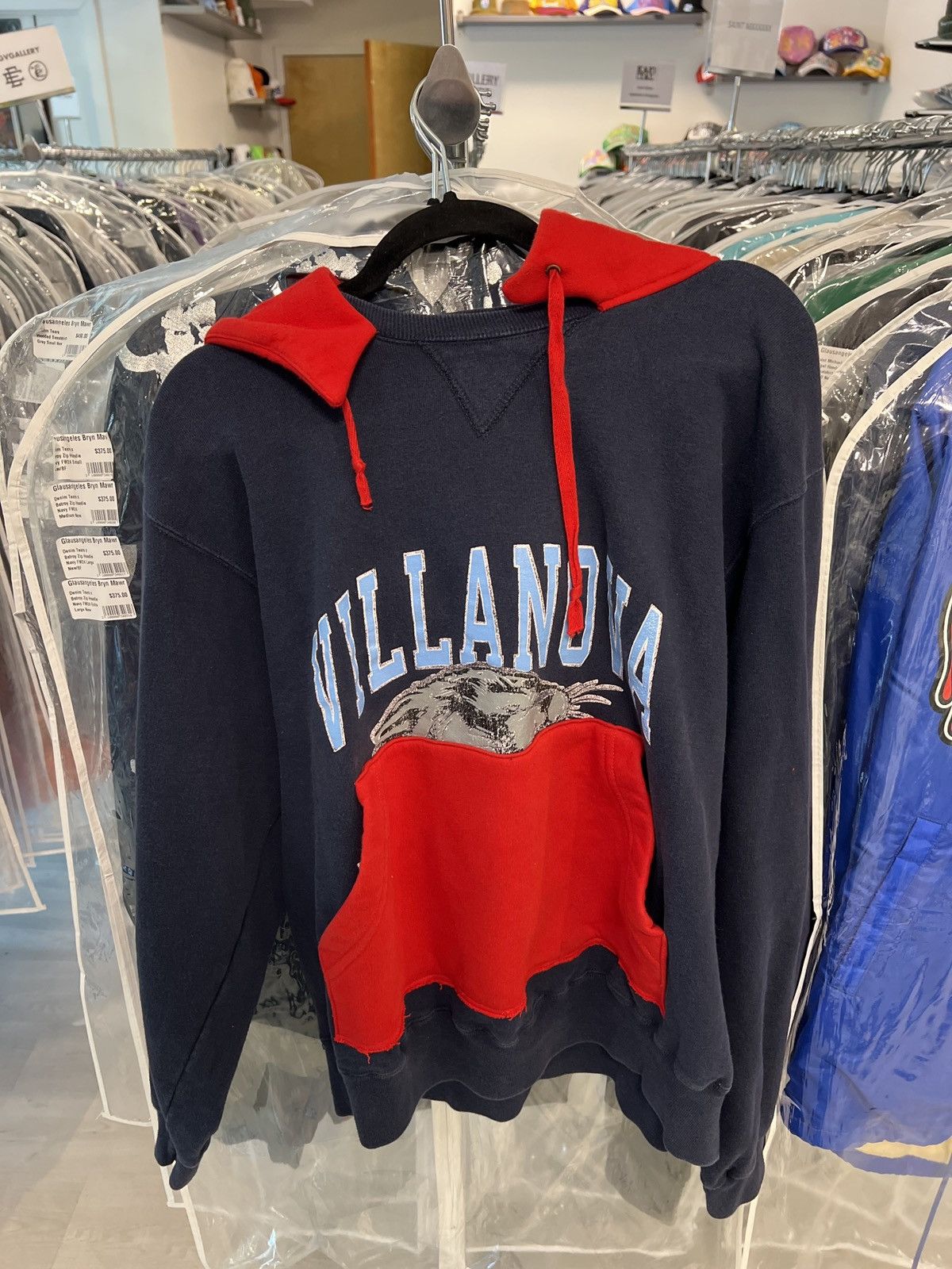 Champion × Vintage Vintage Villanova Alumni Hoodie Size US M / EU 48-50 / 2 - 1 Thumbnail