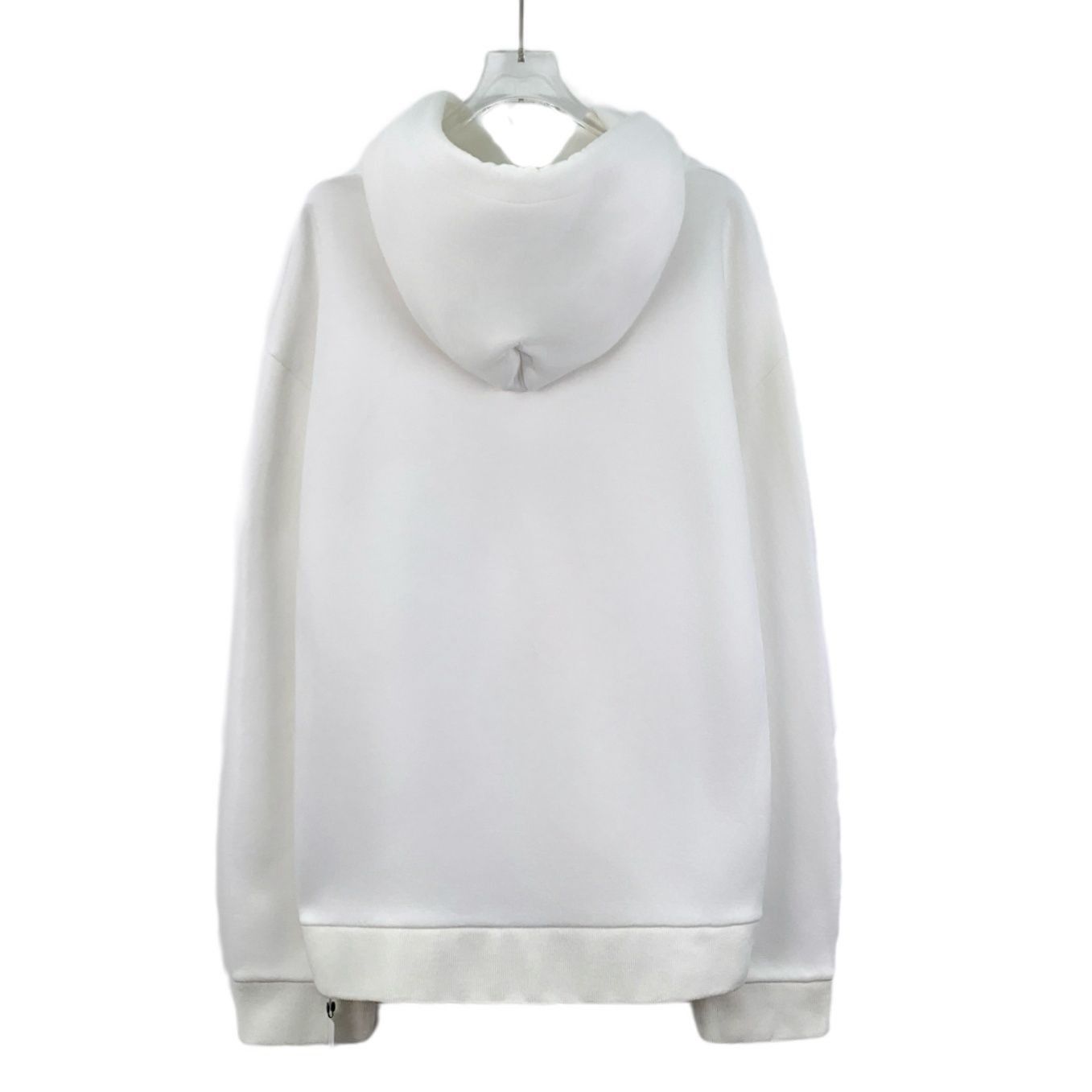 Louis Vuitton Louis Vuitton White Cotton Hooded Sweatshirt W/ Pearl Drawst Size US XXL / EU 58 / 5 - 8 Thumbnail