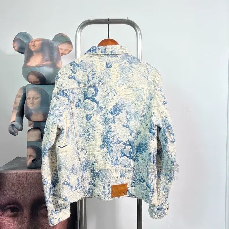 Louis Vuitton Louis Vuitton Erosive Denim Jacket Size US M / EU 48-50 / 2 - 2 Thumbnail