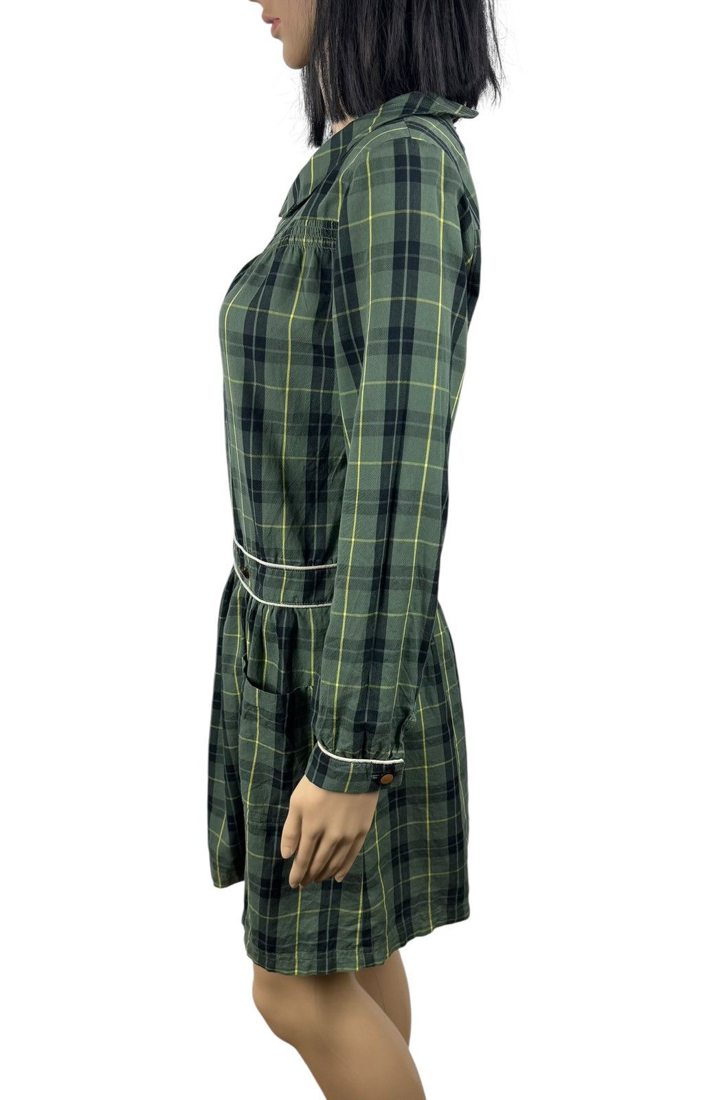 A.P.C. A.PC. Rue Madame Paris Plaid Shirt Dress size M Cotton Size M / US 6-8 / IT 42-44 - 6 Thumbnail