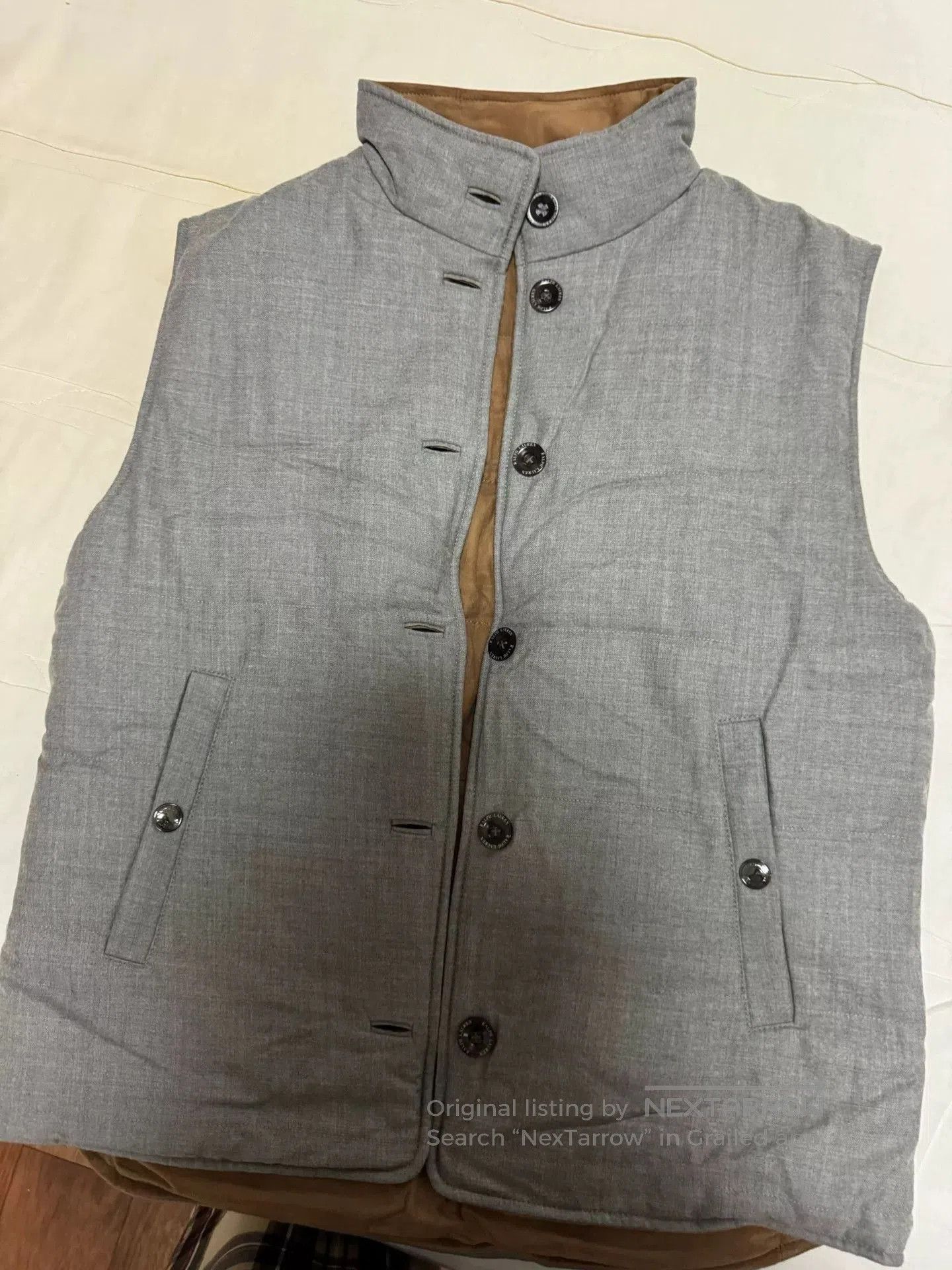Ralph Lauren Purple Label Ralph Lauren Mardell Reversible Down Vest. Size US M / EU 48-50 / 2 - 2 Thumbnail