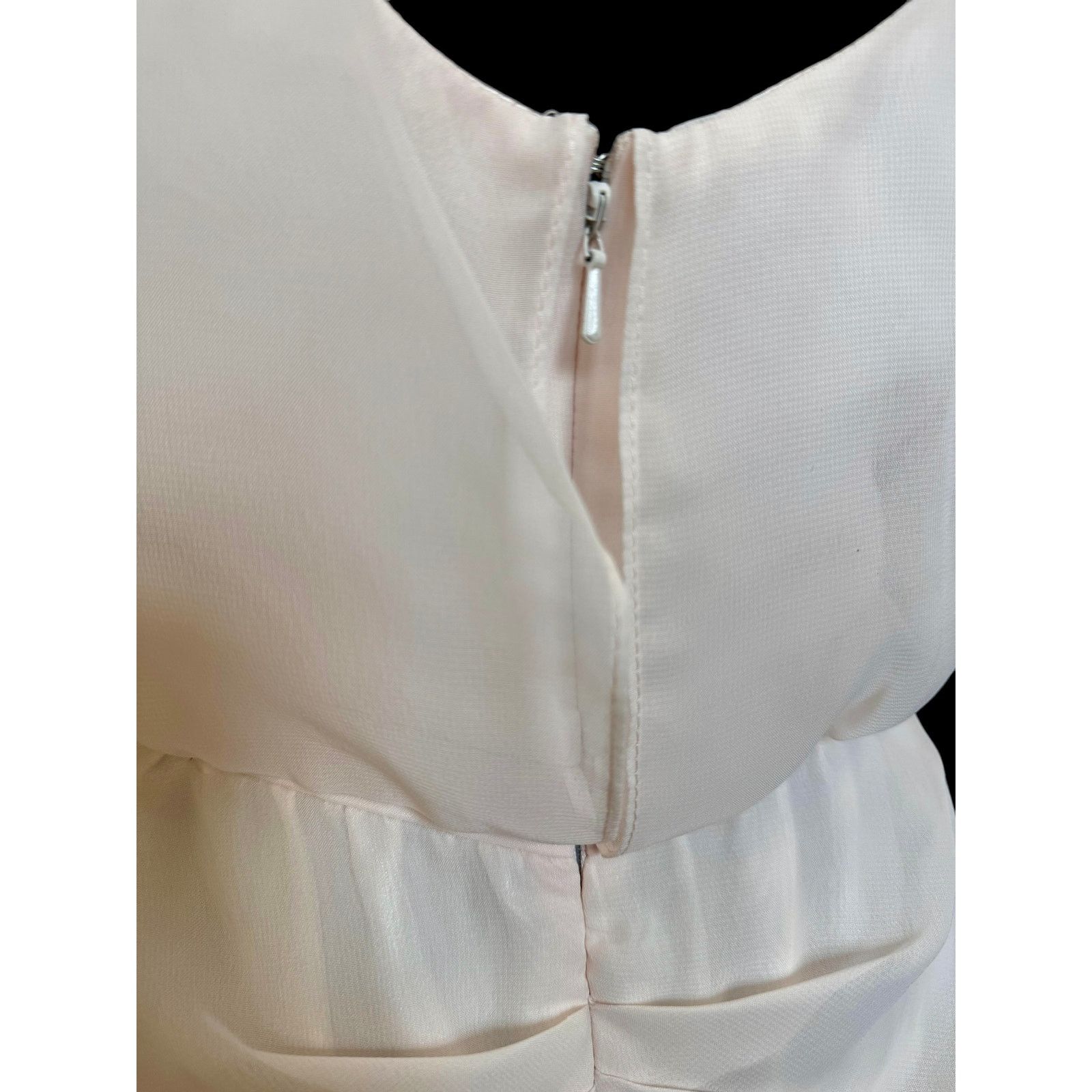 Adrianna Papell Blush Pink Bridesmaids dress Size 10 Wedding Way Size L / US 10 / IT 46 - 4 Thumbnail