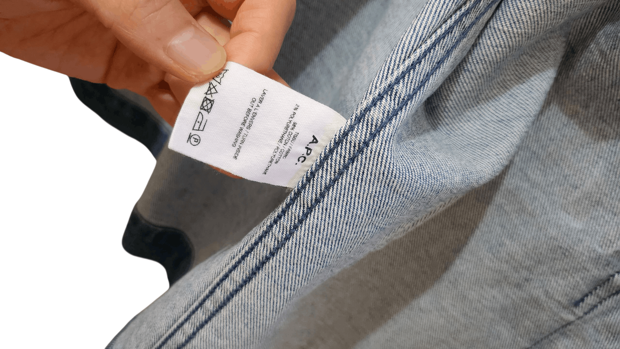 A.P.C. × Brain Dead Denim jacket Size US S / EU 44-46 / 1 - 5 Thumbnail