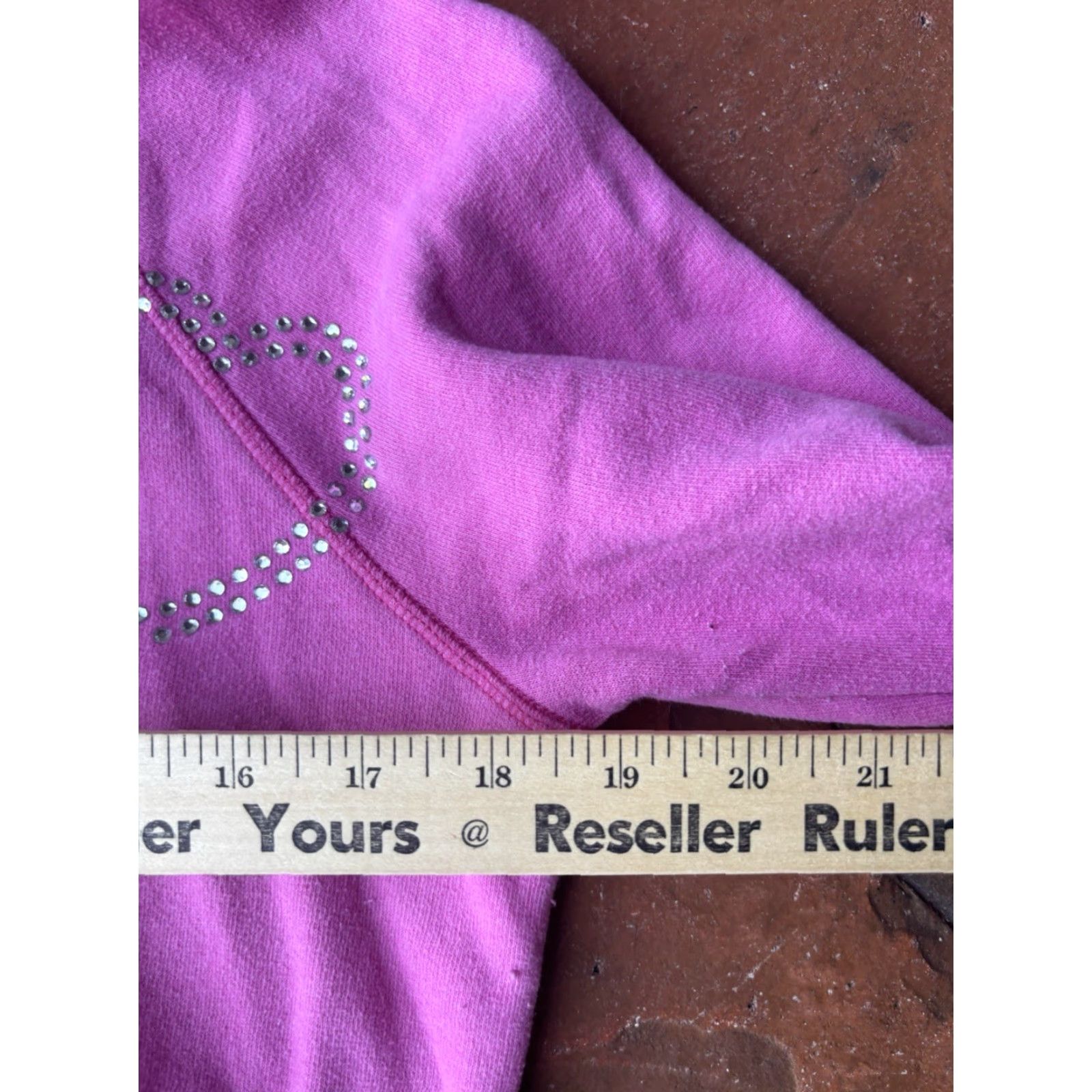 Victoria's Secret VINTAGE Victoria's Secret PINK Peace Full Zip Hoodie Large Pink Rhinestone Bling Logo Hooded Women Size L / US 10 / IT 46 - 6 Thumbnail