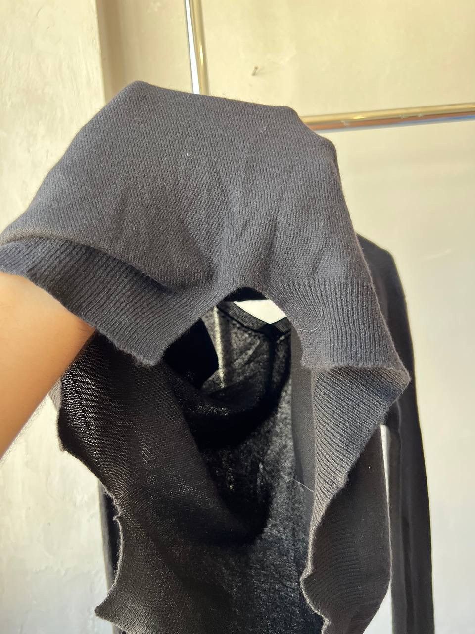 Bottega Veneta BOTTEGA VENETA 100% CASHMERE BLACK DESIGNER SWEATER JUMPER Size M / US 6-8 / IT 42-44 - 9 Thumbnail