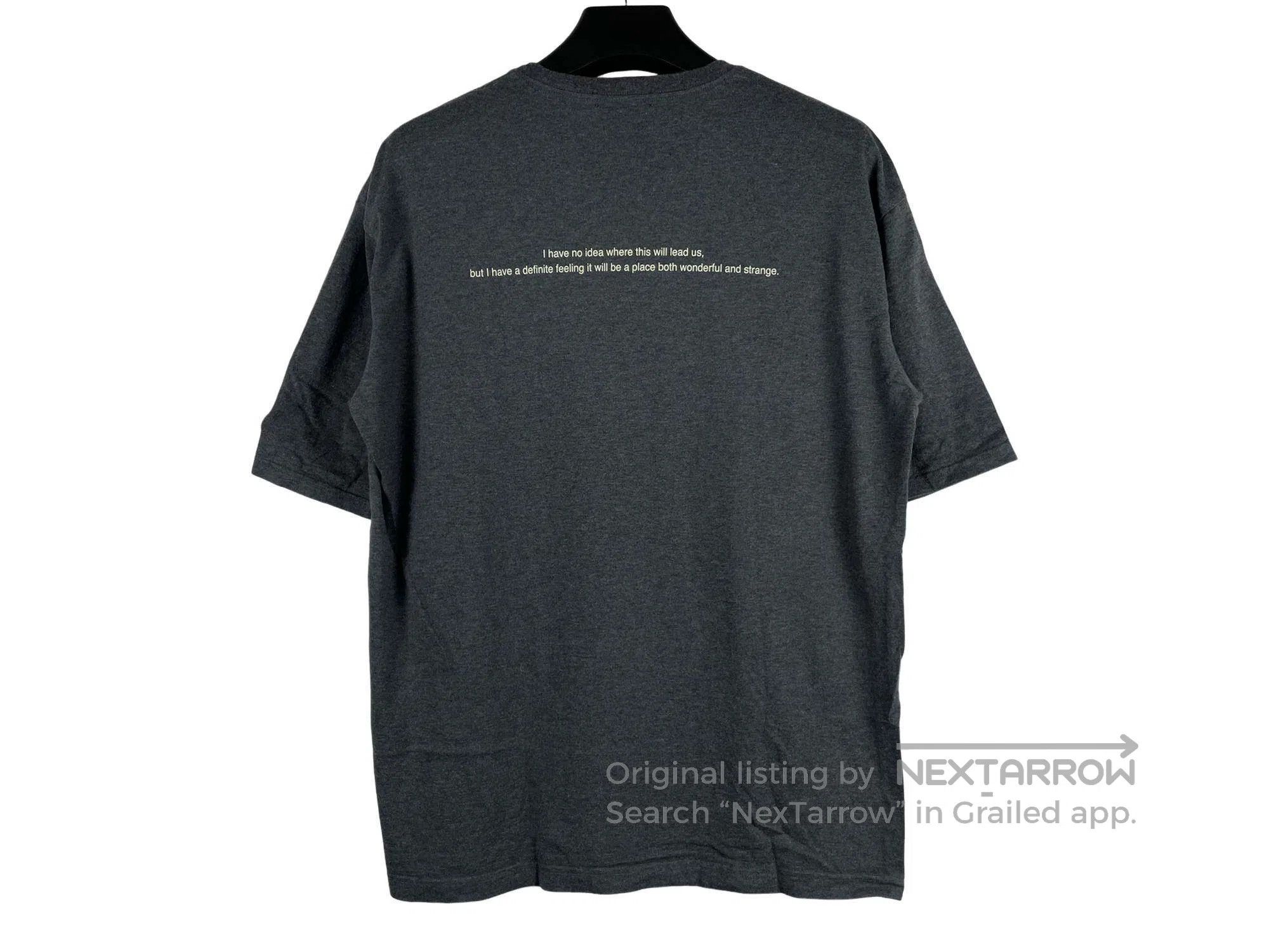 Undercover Undercover Gray letter printed T-shirt Size US L / EU 52-54 / 3 - 2 Thumbnail