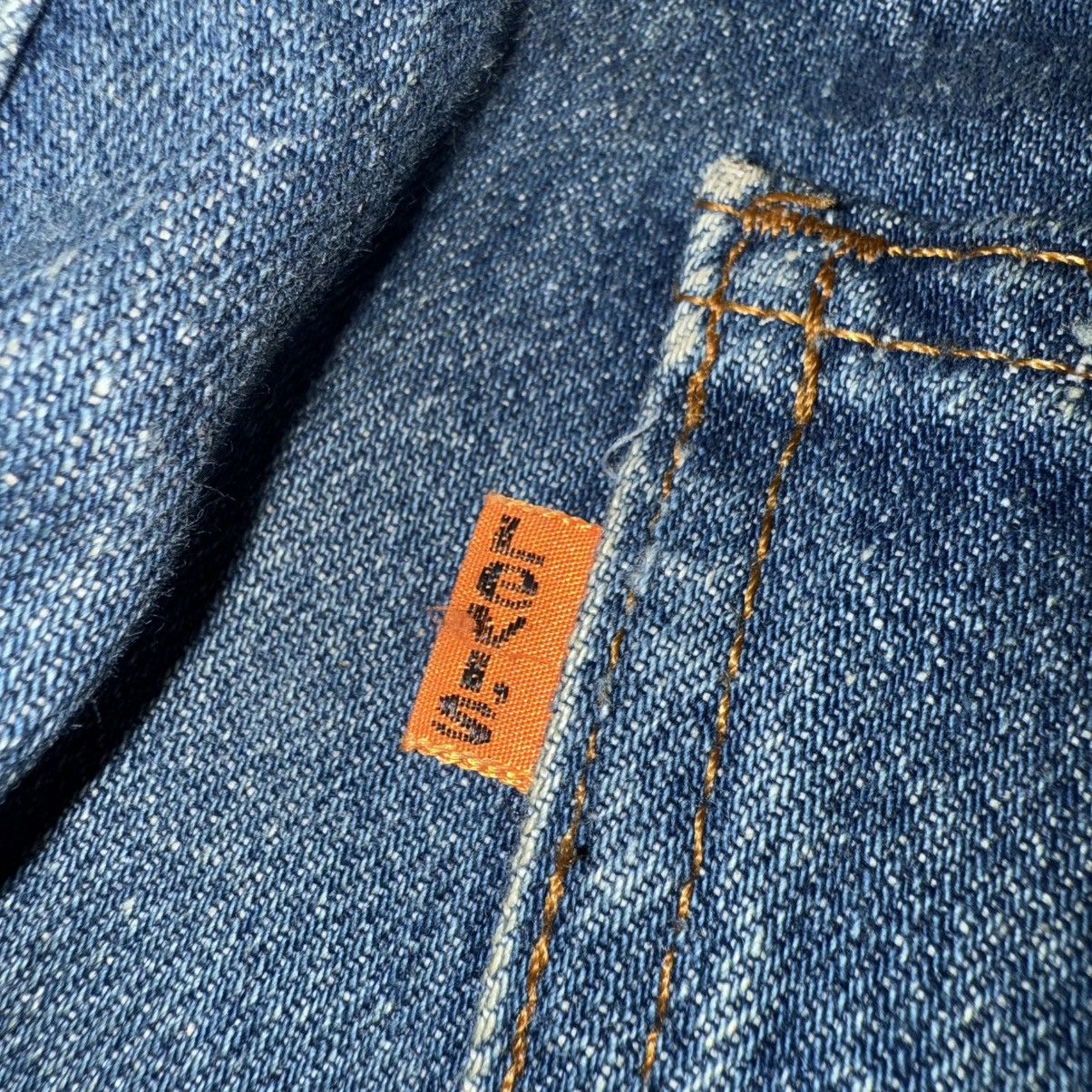 Levi's Vintage 80s Levis 517 Orange Tab Fade Wash Bootcut Jeans Size US 34 / EU 50 - 11 Thumbnail