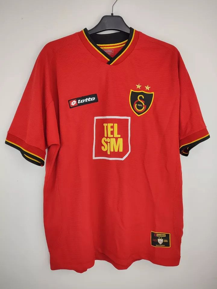Lotto Sport Lotto Galatasaray 2001-02 Third FOOTBALL Kit SHIRT SOCCER Size US XL / EU 56 / 4 - 1 Thumbnail