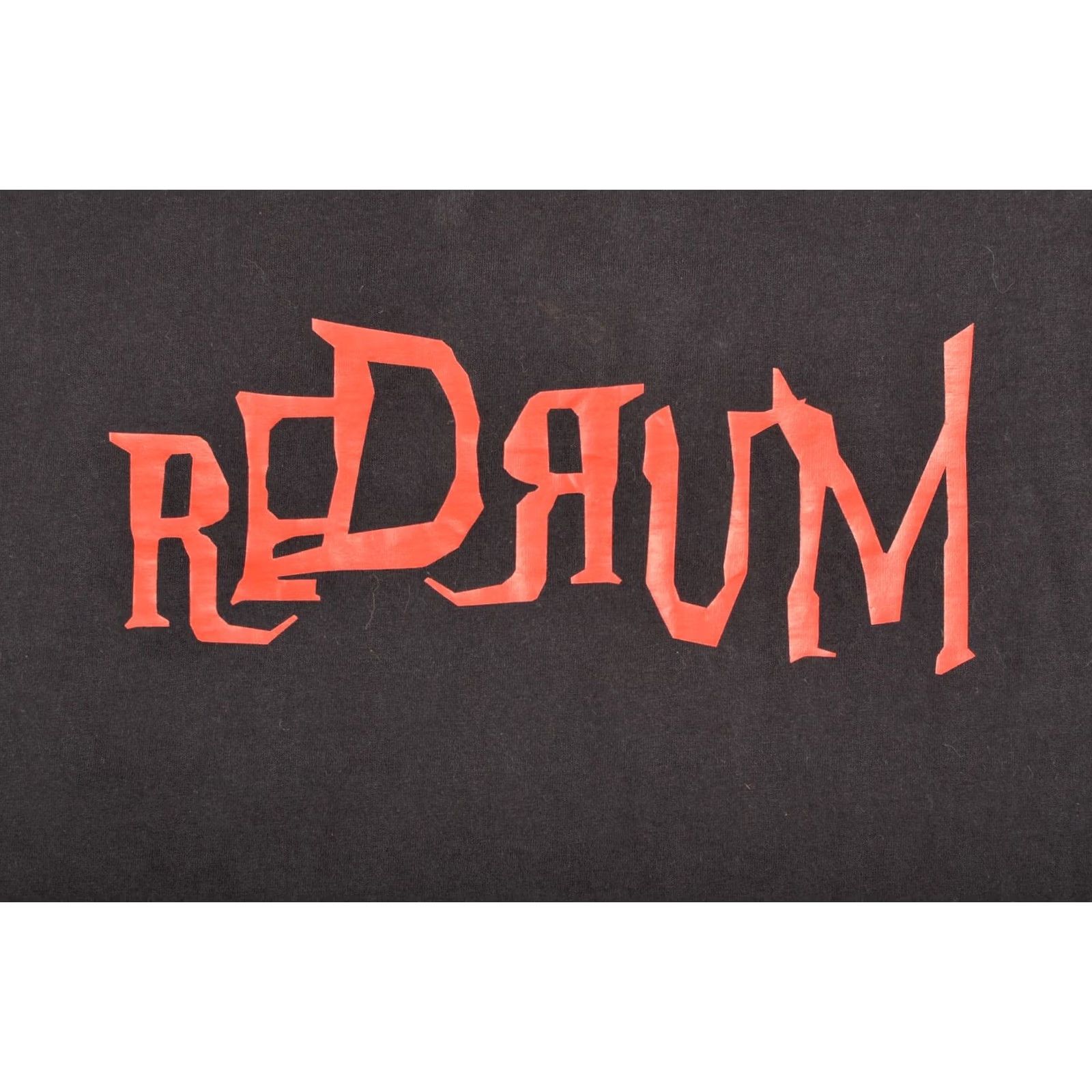 Fruit Of The Loom Fruit of the Loom Redrum Vintage T-Shirt Tee Made in Morocco Size XL, Men, Black, 100% cotton, Solid, T-Shirt, Vintage, 90s? Size US XL / EU 56 / 4 - 2 Thumbnail