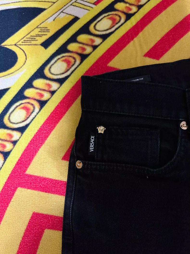 Versace Versace Indian leopard jeans Size 31" - 4 Thumbnail