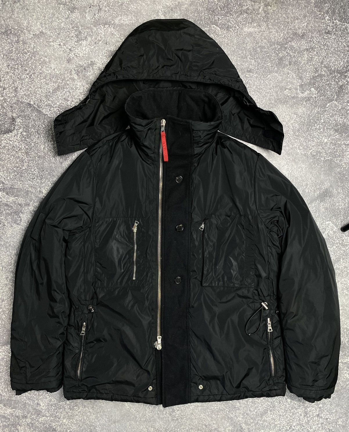 PRADA Sport 00s Nylon Long Zip up Coat