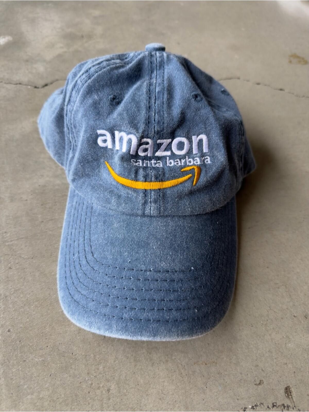 Other Amazon / Santa Barbara Dad Hat / Blue Adjustable Cap Size ONE SIZE - 3 Thumbnail