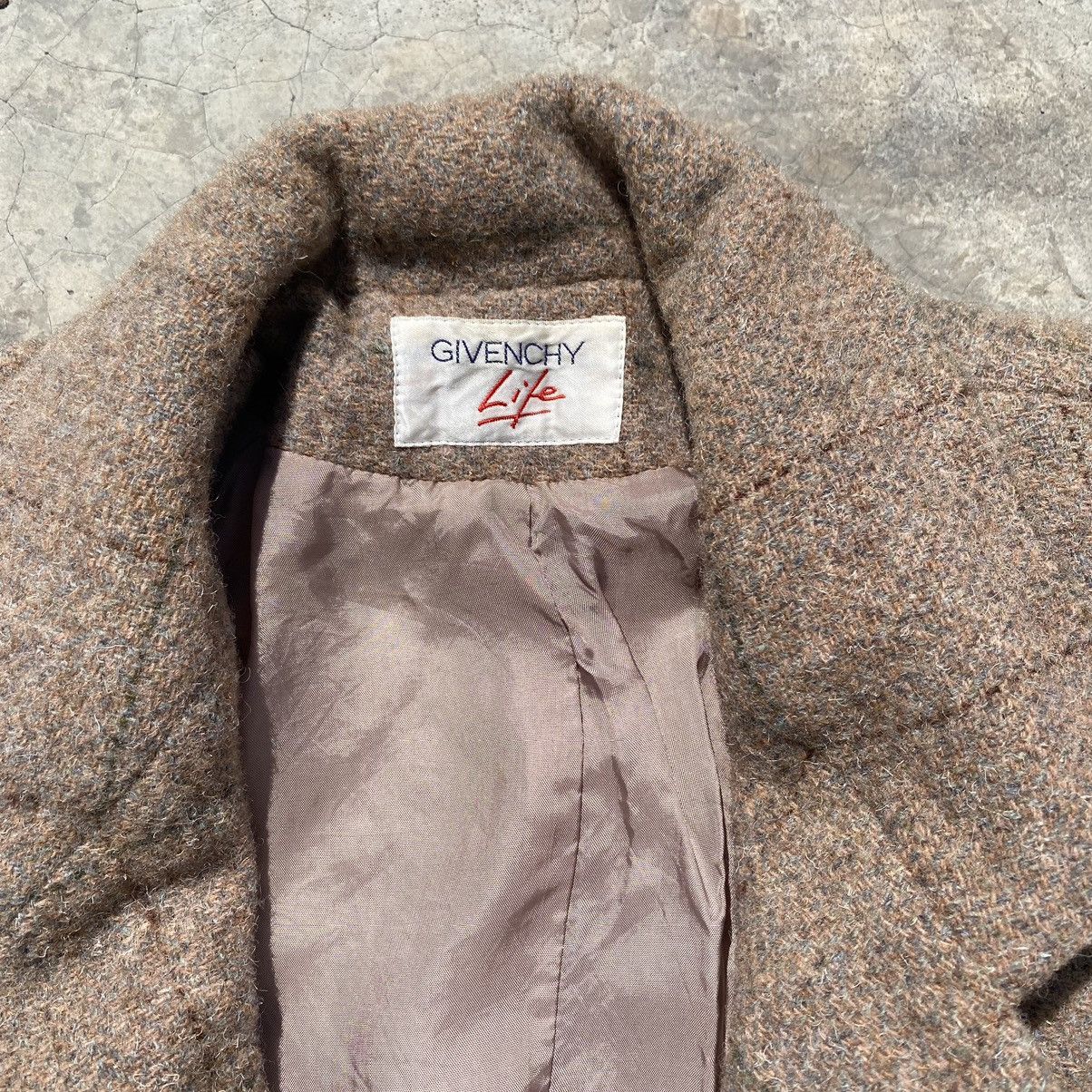 Givenchy Vintage Givenchy Wool Blazer Brown Checkered Size US M / EU 48-50 / 2 - 4 Thumbnail