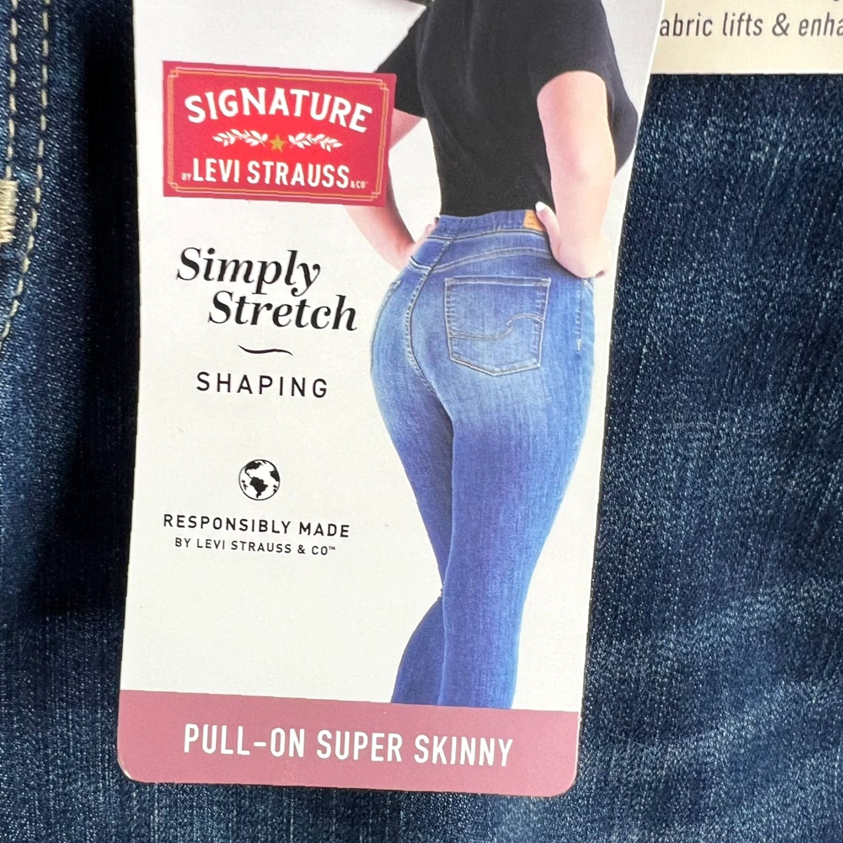 Levi's Levi's Signature Simply Stretch Denim Jeans Womens Size 10 (32X29) Blue Size 32" / US 10 / IT 46 - 5 Thumbnail