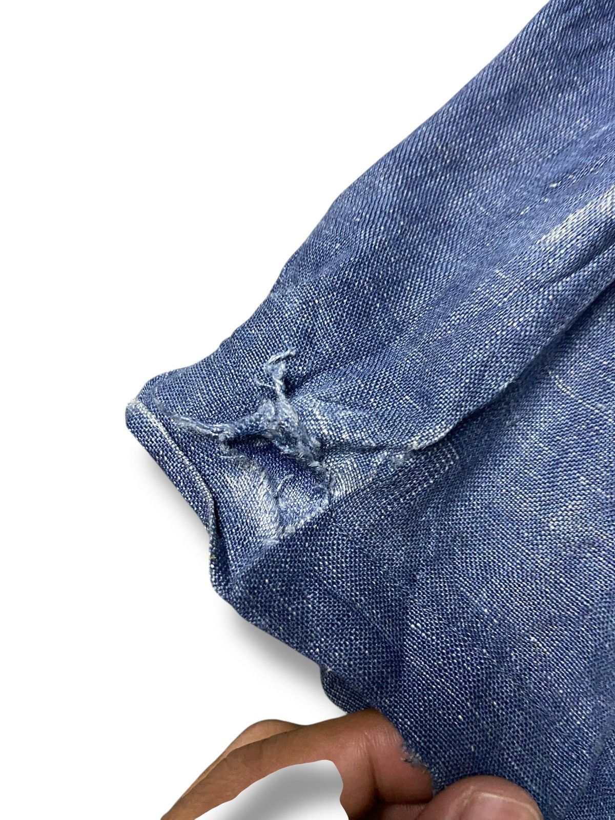 Allegri Allegri Brand Multipocket Denim Blazer (170) Size US M / EU 48-50 / 2 - 2 Thumbnail