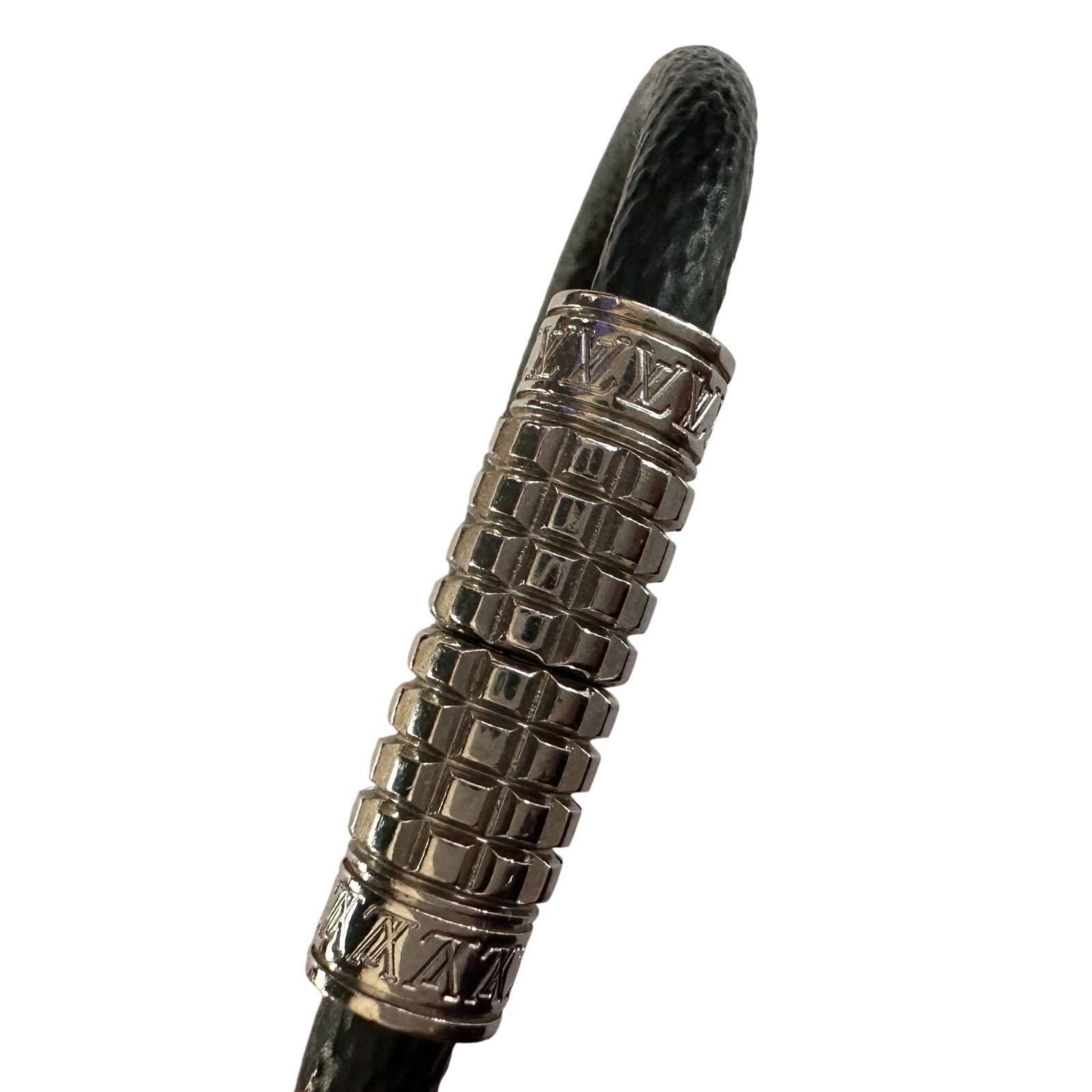 Louis Vuitton Louis Vuitton Digit Damier Graphite Canvas Bracelet Size ONE SIZE - 9 Thumbnail