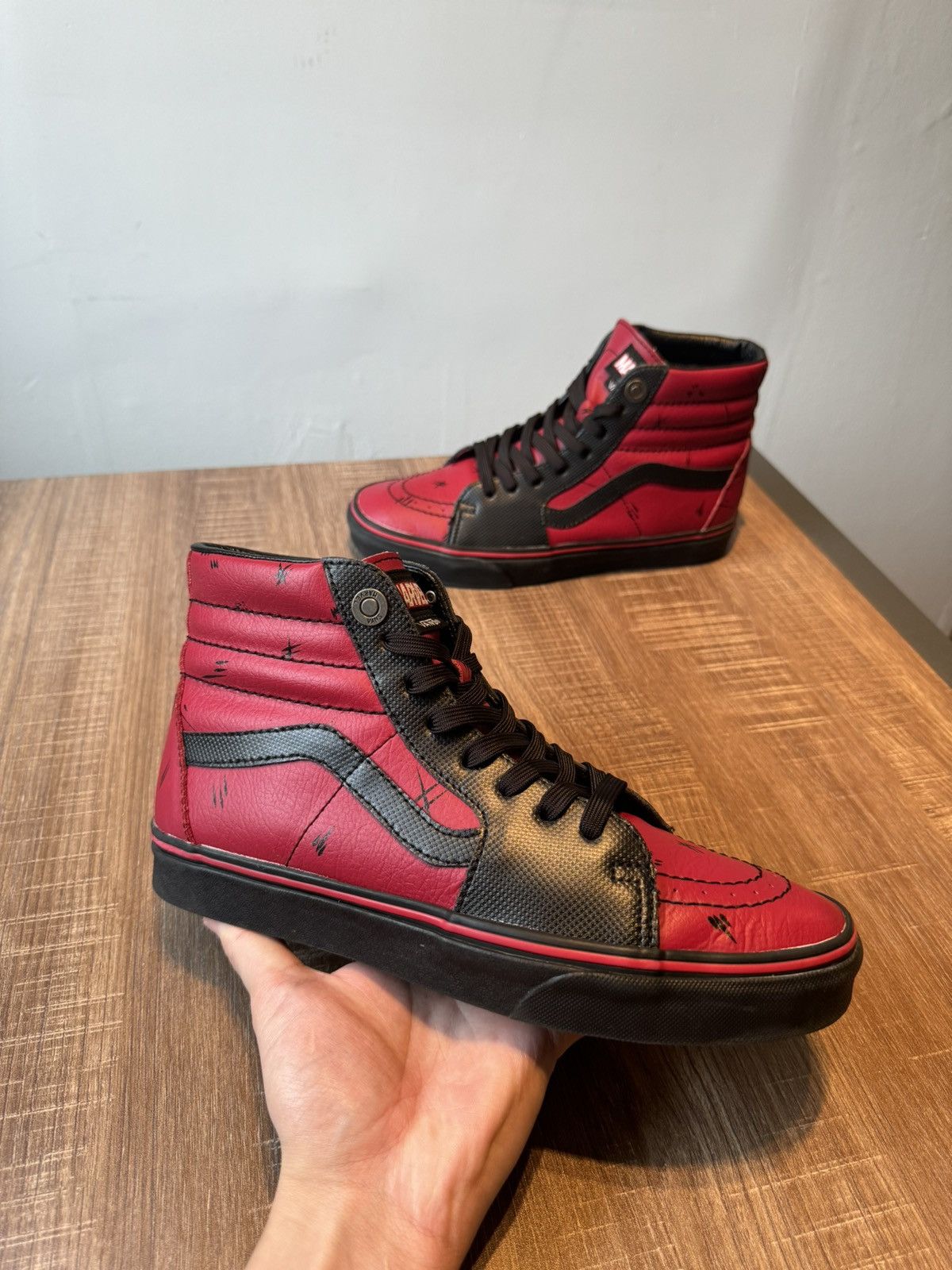 Vans SK-8 Hi Marvel Deadpool Limited Edition Mens Size