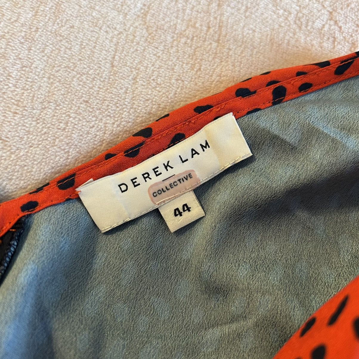 Other Derek Lam Collective color block red blue spotted capelet 44 Size M / US 6-8 / IT 42-44 - 6 Thumbnail