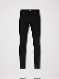 image of Amiri Stack Jean Black Size 30, Men's