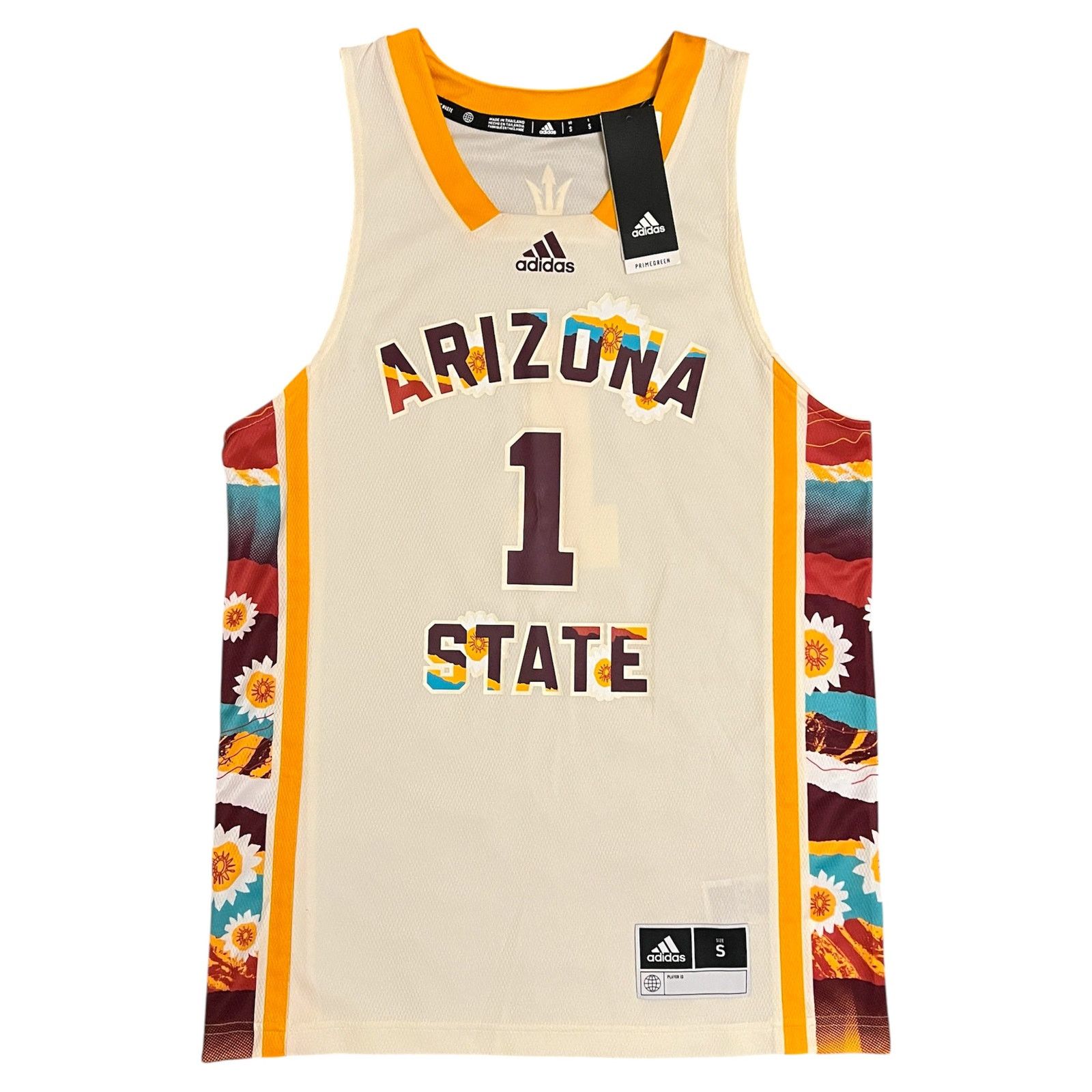 Adidas Arizona State HBE Alternate Jersey - S Size US M / EU 48-50 / 2 - 1 Thumbnail