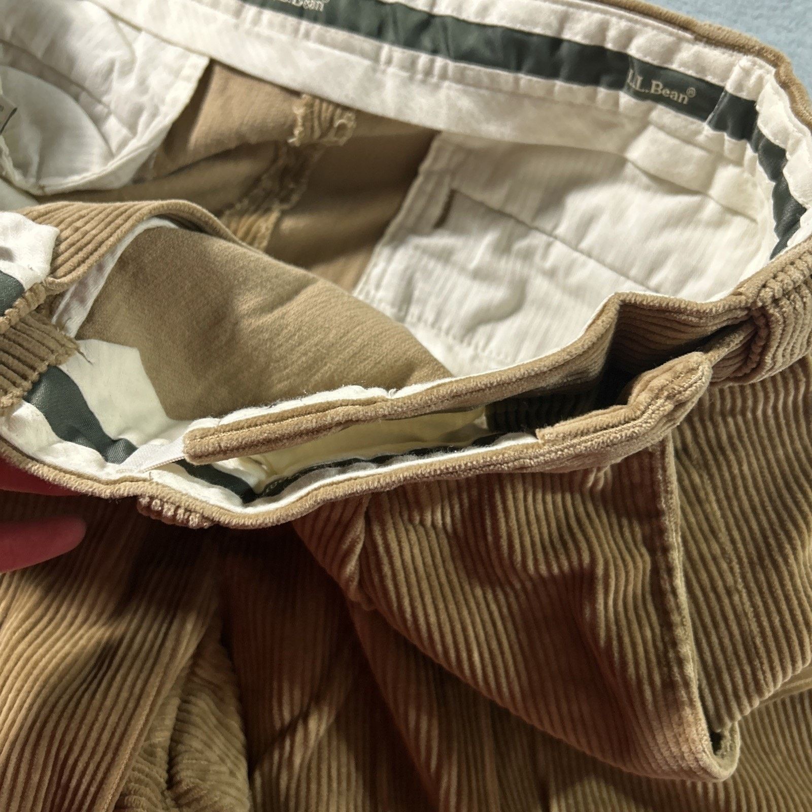 L.L. Bean LL Bean Corduroy Beyond Baggy Corduroy Pants Mens 38x29 Size US 38 / EU 54 - 7 Thumbnail