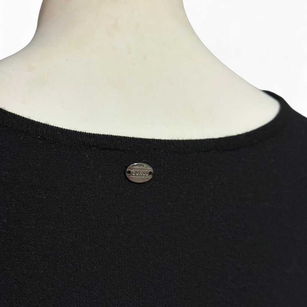 Guess Goth glam sexy Guess black long sleeve bodycon dress Size S / US 4 / IT 40 - 3 Thumbnail