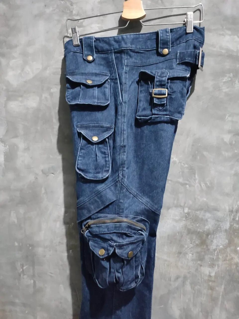 Japanese Brand Dalin Multipocket 3D Pocket Cargo Pants release hem Size 30" / US 8 / IT 44 - 9 Thumbnail