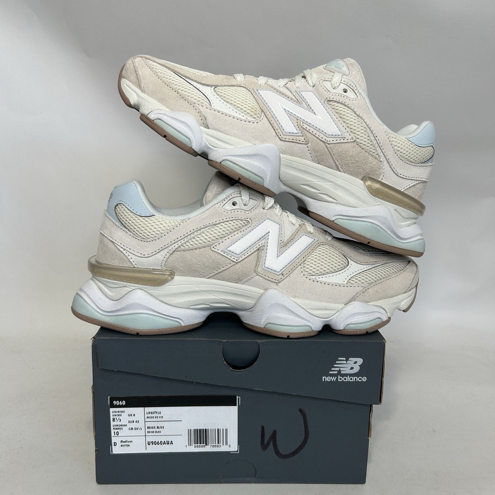 New Balance New Balance 9060 “Bisque Frosted Glass White” U9060AUA Size US 8.5 / EU 41-42 - 1 Thumbnail
